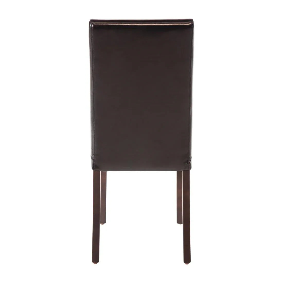 GF954 Bolero Faux Leather Dining Chair Black (Box 2) - JD Catering Equipment Solutions Ltd