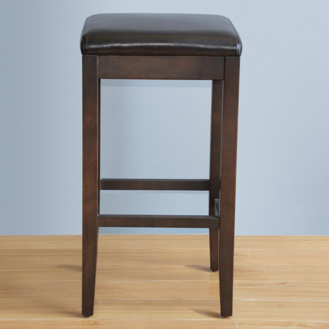 Bolero Faux Leather High Bar Stools (Pack of 2) JD Catering Equipment Solutions Ltd