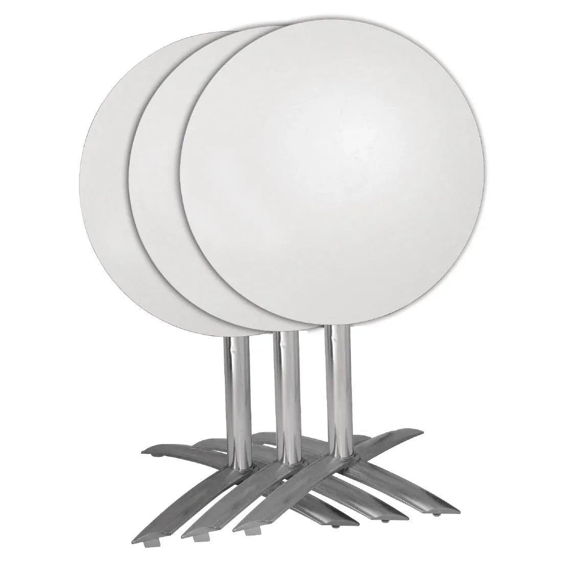 GF962 Bolero Flip Top Aluminium Table Base - JD Catering Equipment Solutions Ltd