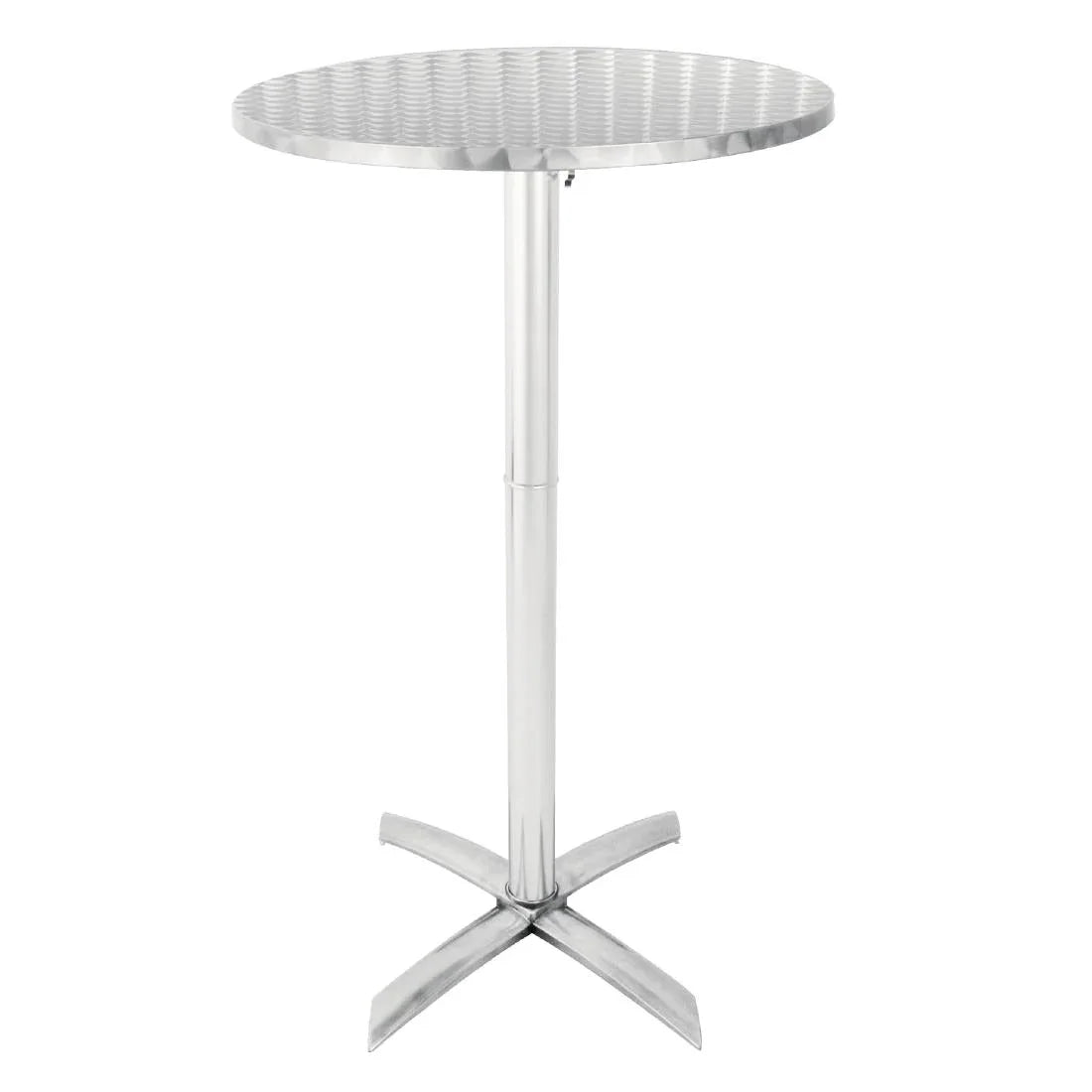 GR396 Bolero Flip Top Poseur Table Stainless Steel - JD Catering Equipment Solutions Ltd