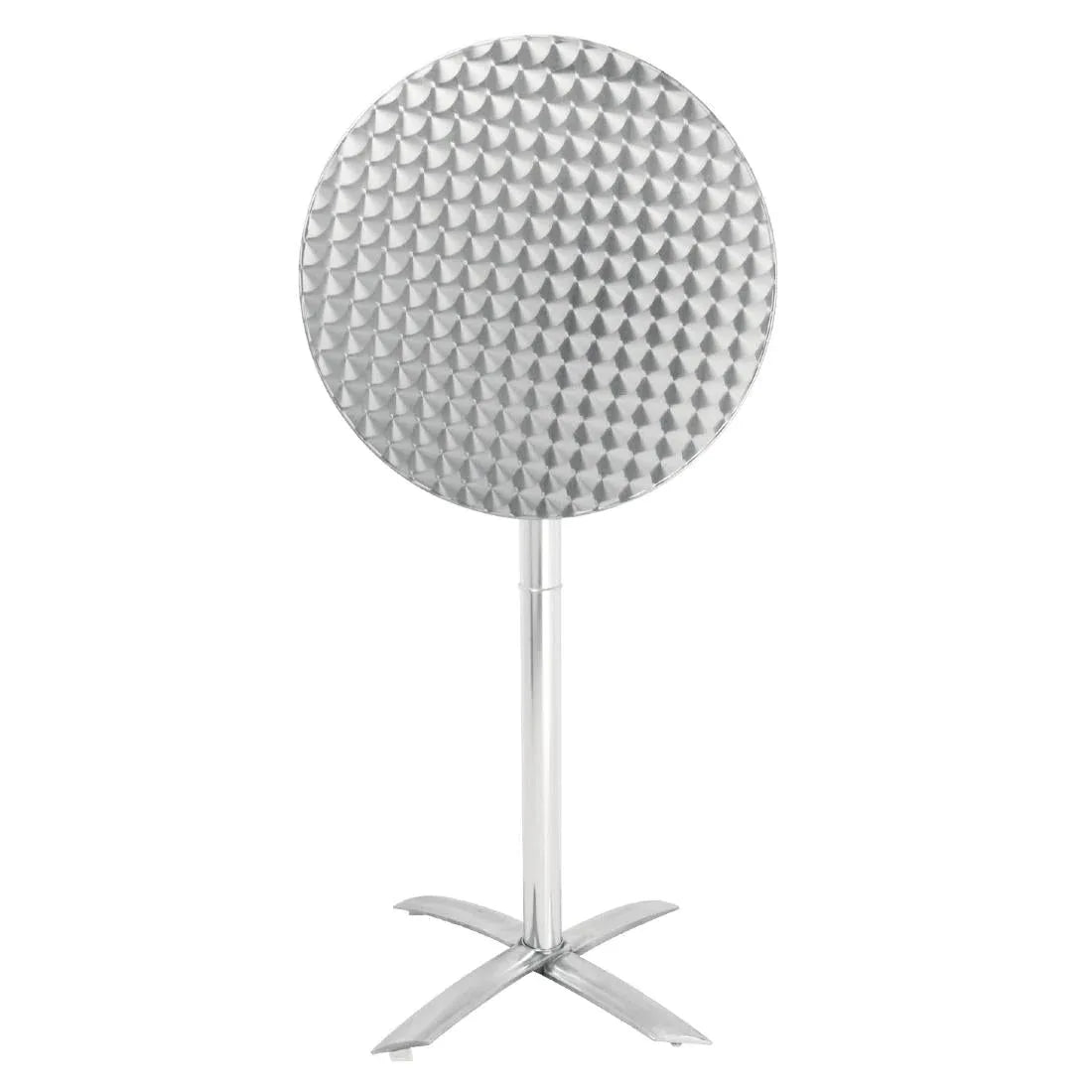 GR396 Bolero Flip Top Poseur Table Stainless Steel - JD Catering Equipment Solutions Ltd