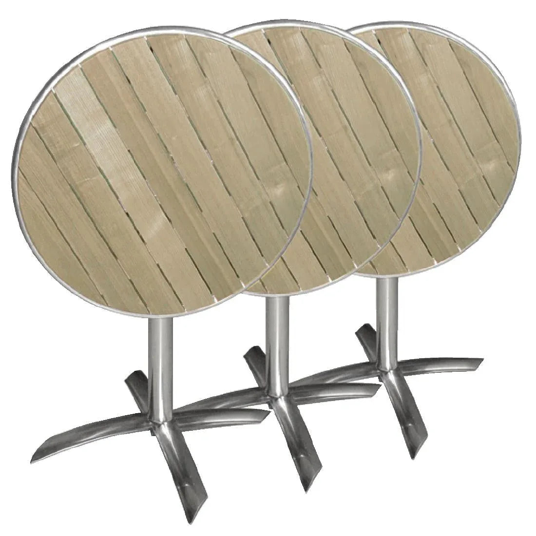 U424 Bolero Flip Top Table 600mm - JD Catering Equipment Solutions Ltd