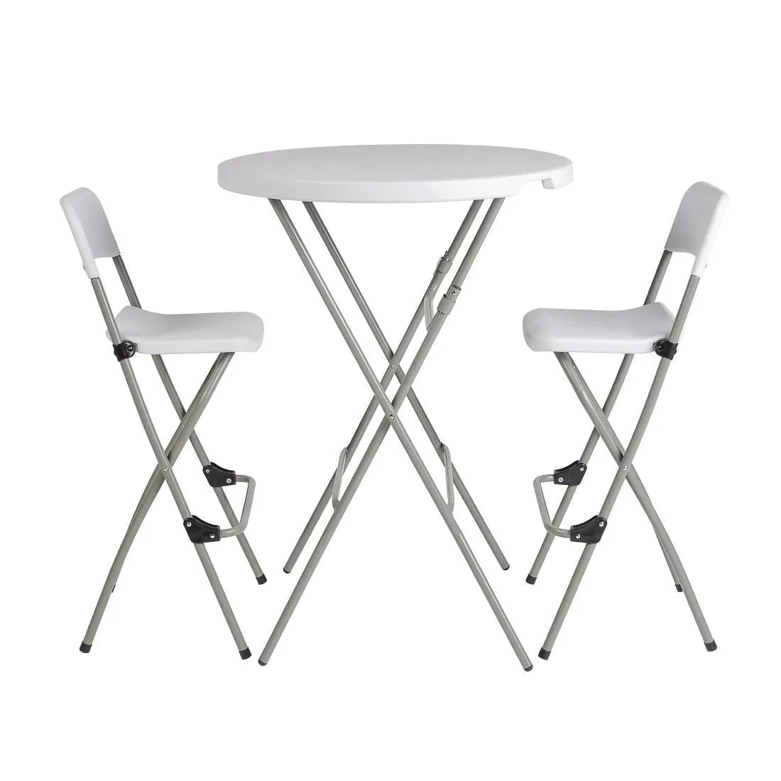 GR322 Bolero Folding High Stool (Pack of 2) - JD Catering Equipment Solutions Ltd