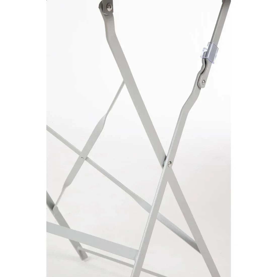 GK988 Bolero Grey Square Pavement Style Steel Table - JD Catering Equipment Solutions Ltd