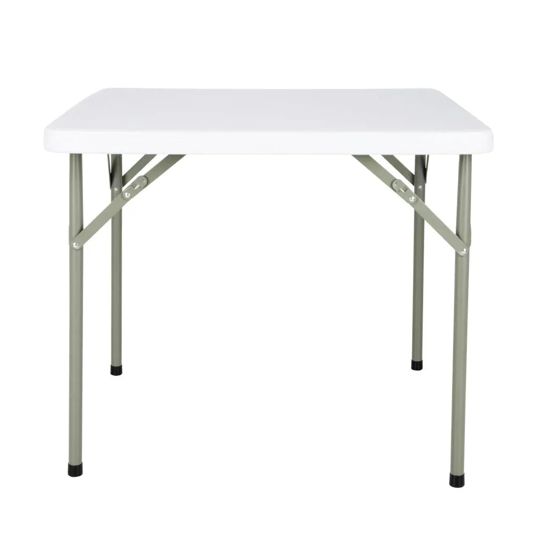 Y807 Bolero PE Square Folding Table 3ft White (Single) - JD Catering Equipment Solutions Ltd