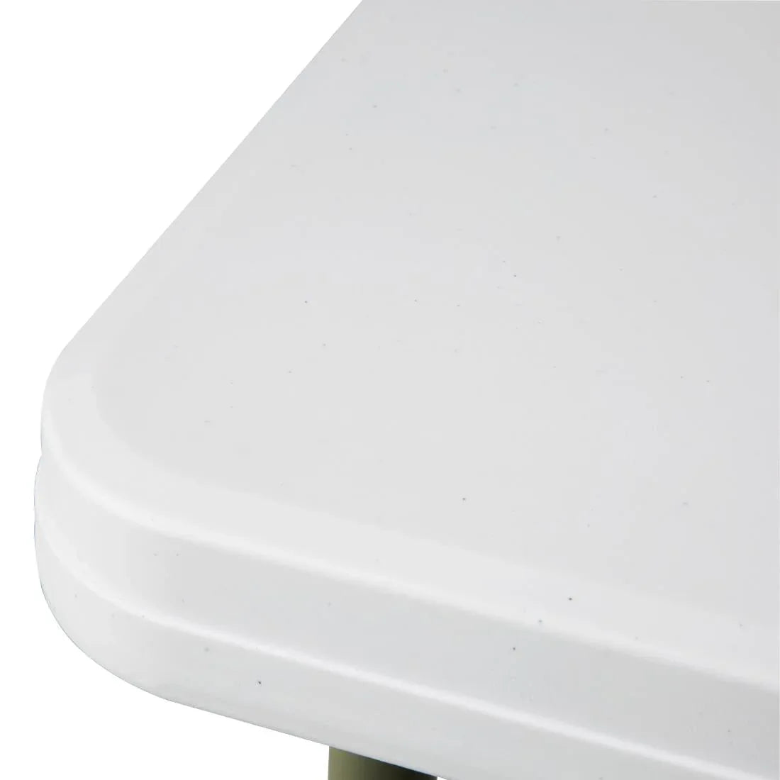 Y807 Bolero PE Square Folding Table 3ft White (Single) - JD Catering Equipment Solutions Ltd