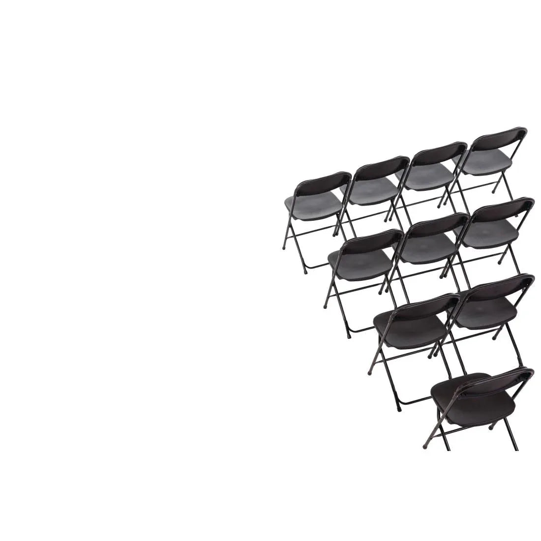 GD386 Bolero PP Folding Chairs (Pack of 10) - JD Catering Equipment Solutions Ltd