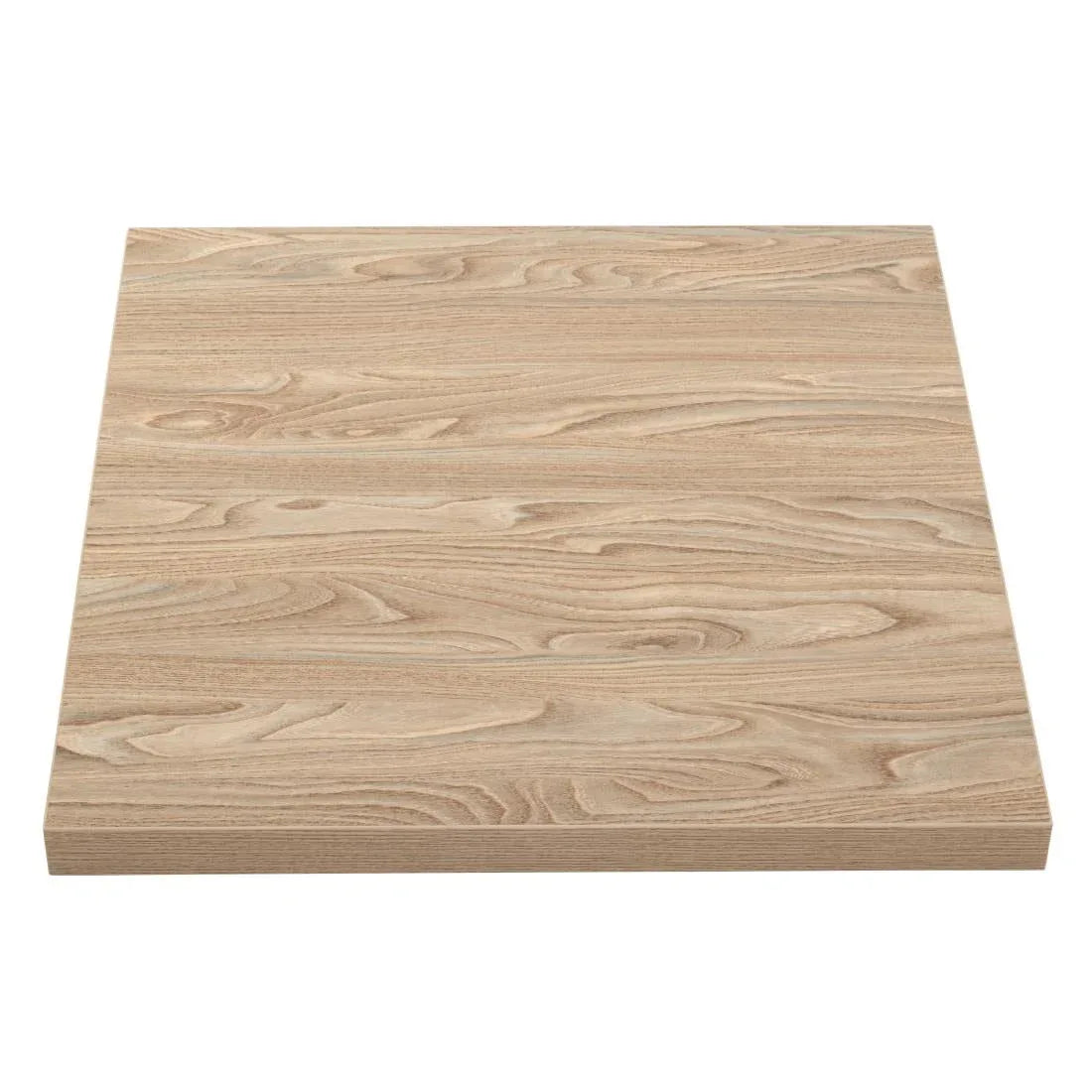 GR331 Bolero Pre-drilled Square Table Top Antique Natural 700mm - JD Catering Equipment Solutions Ltd