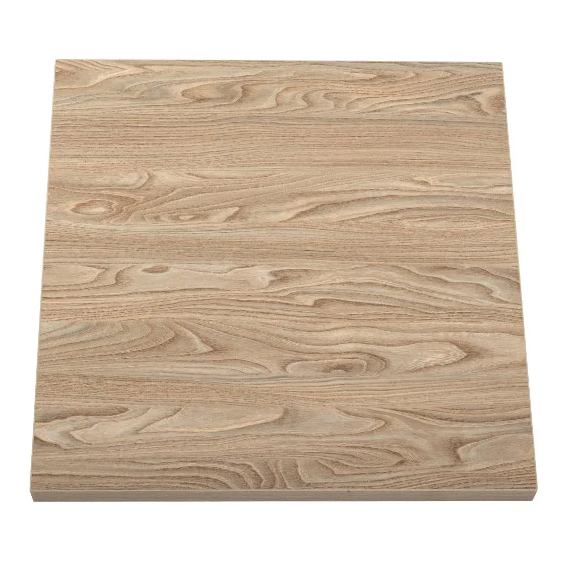 GR331 Bolero Pre-drilled Square Table Top Antique Natural 700mm - JD Catering Equipment Solutions Ltd