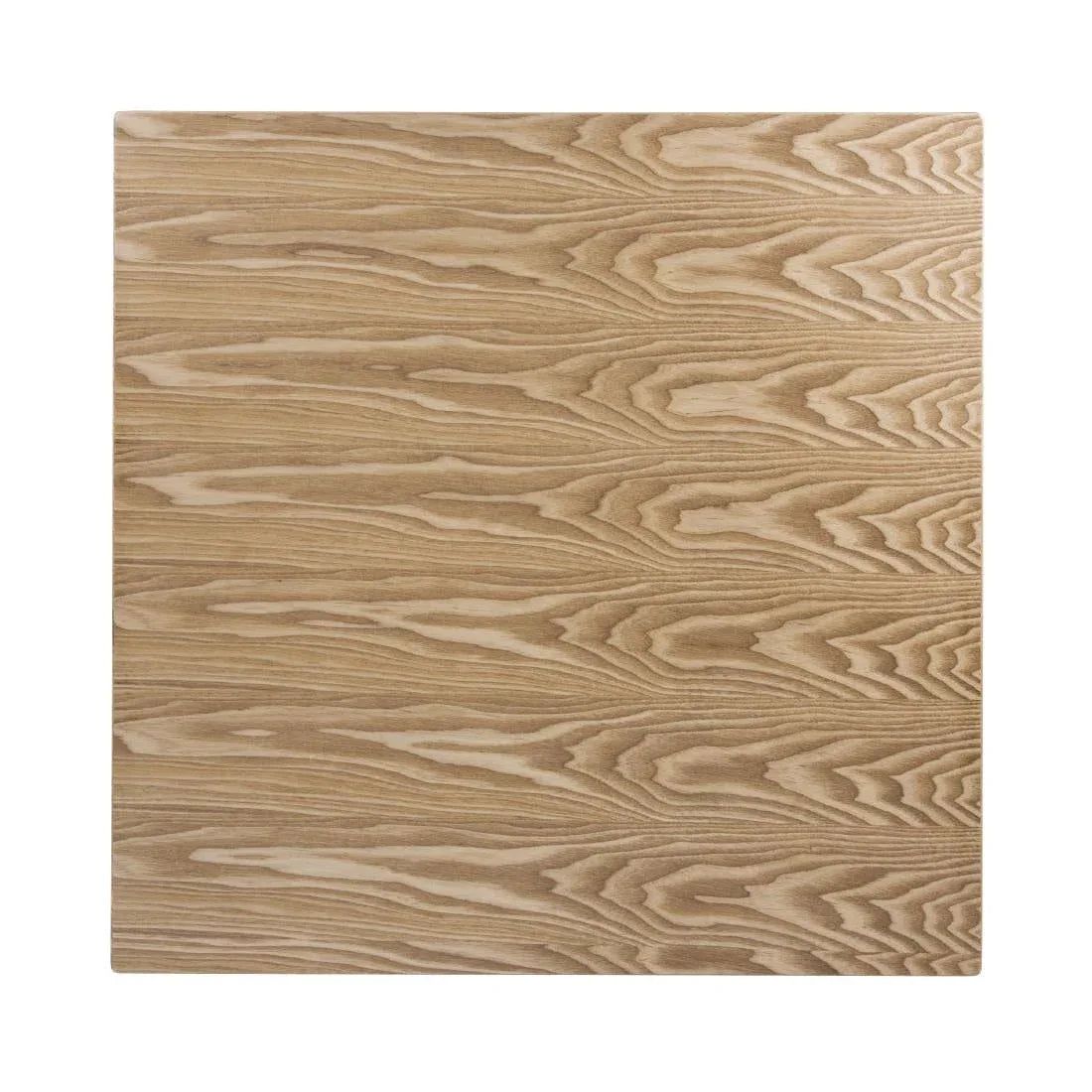 DY717 Bolero Pre-drilled Square Table Top Natural Ash Veneer 700mm - JD Catering Equipment Solutions Ltd