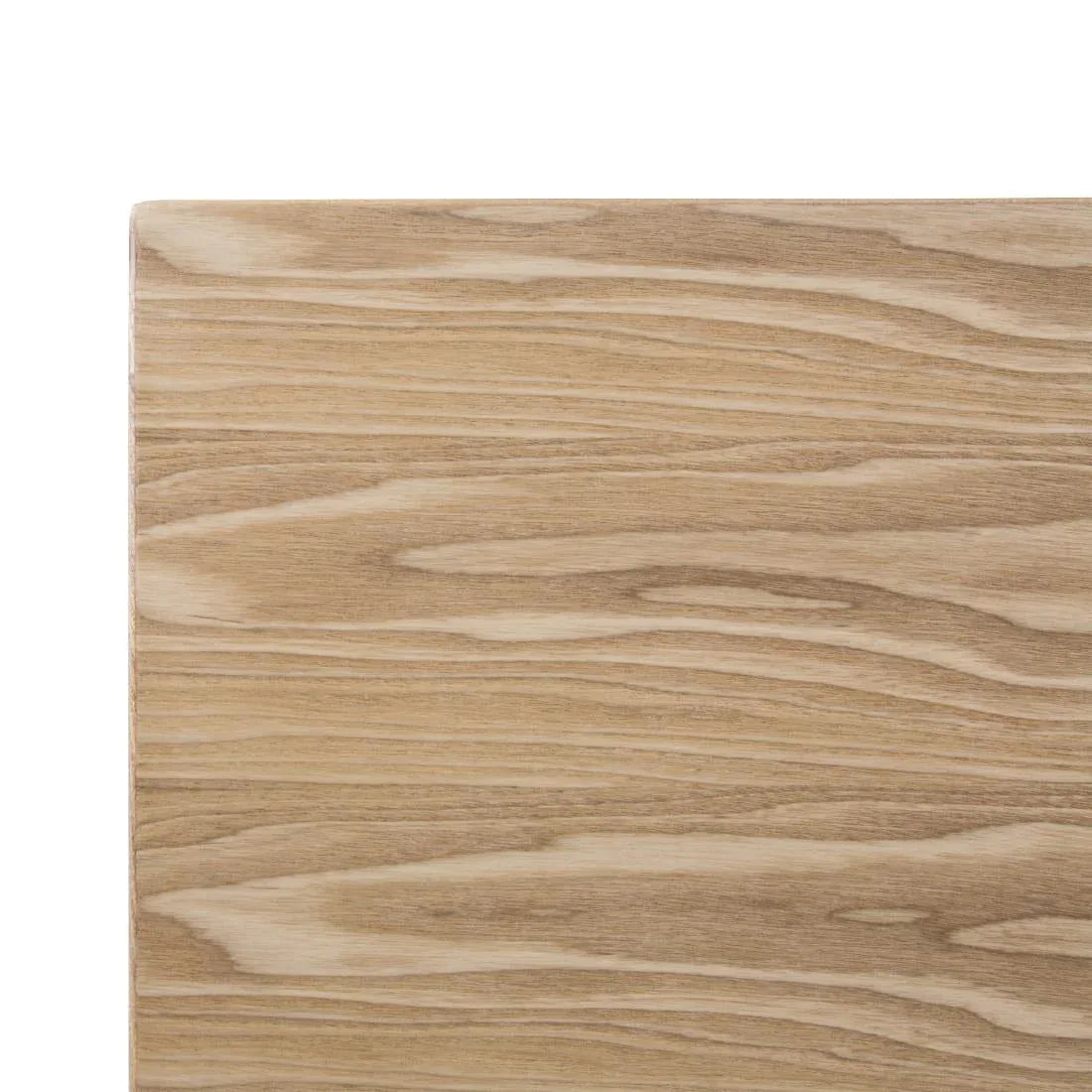DY717 Bolero Pre-drilled Square Table Top Natural Ash Veneer 700mm - JD Catering Equipment Solutions Ltd