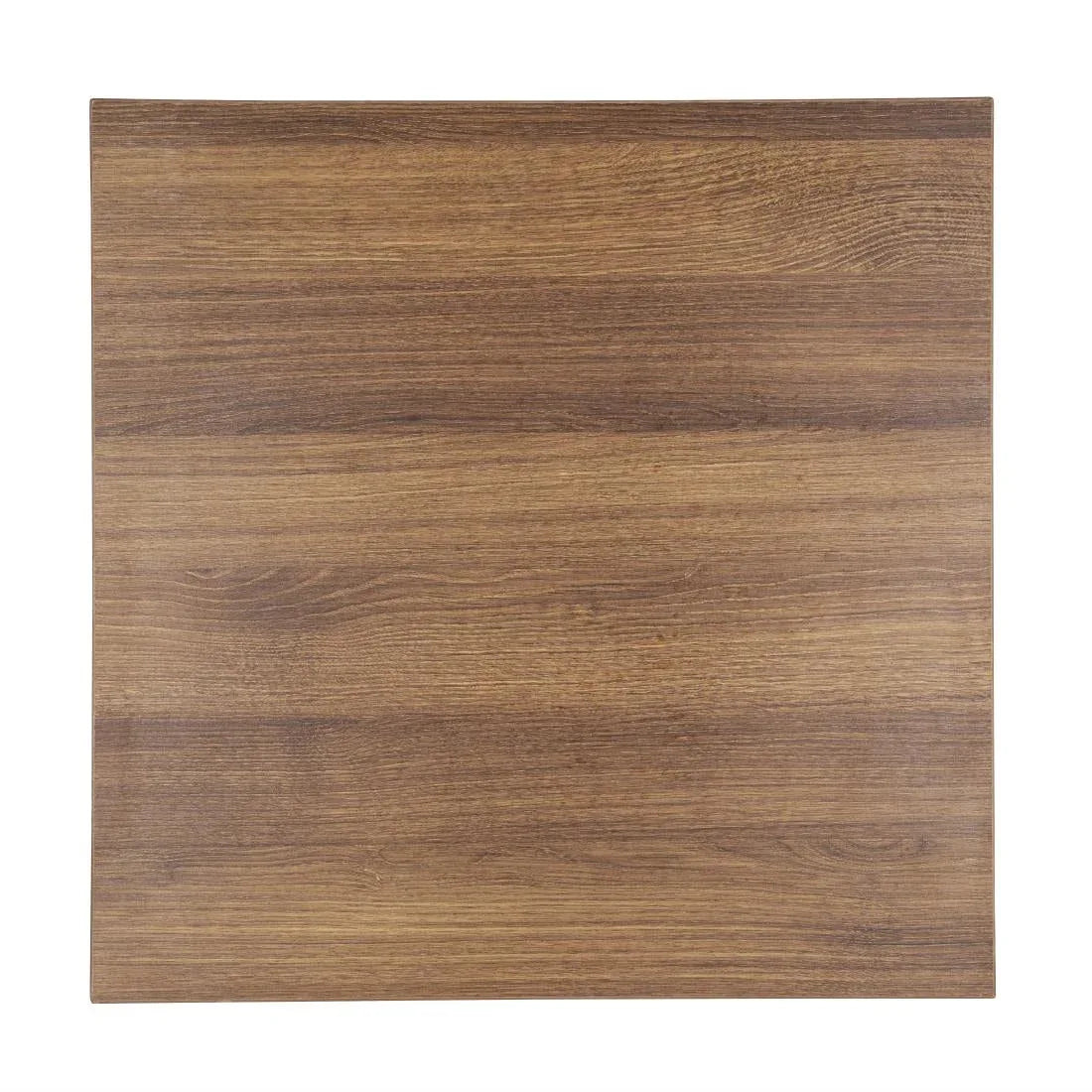 GR330 Bolero Pre-drilled Square Table Top Rustic Oak 700mm - JD Catering Equipment Solutions Ltd