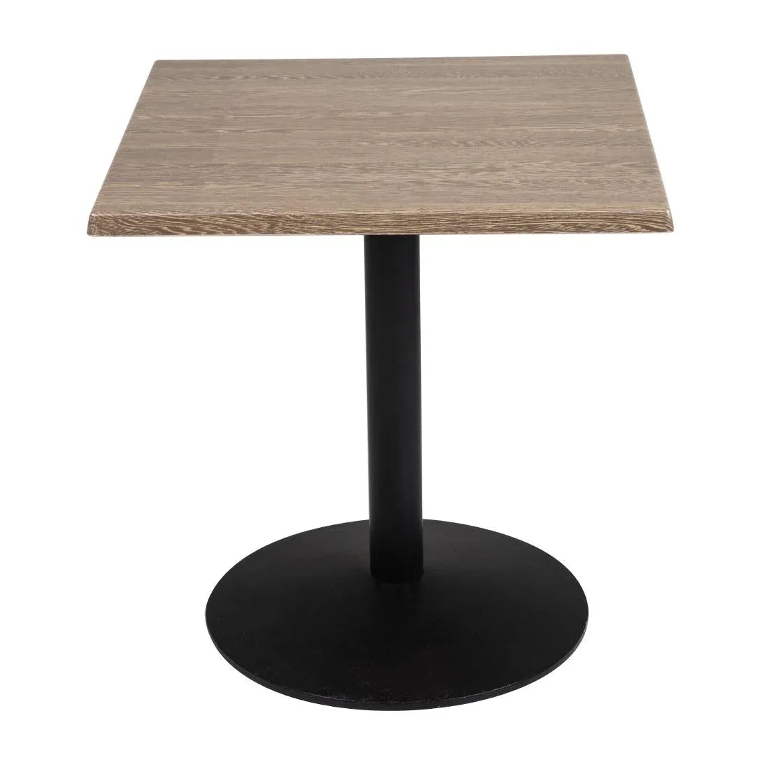 HC295 Bolero Pre-drilled Square Table Top Wenge Grain 700mm - JD Catering Equipment Solutions Ltd
