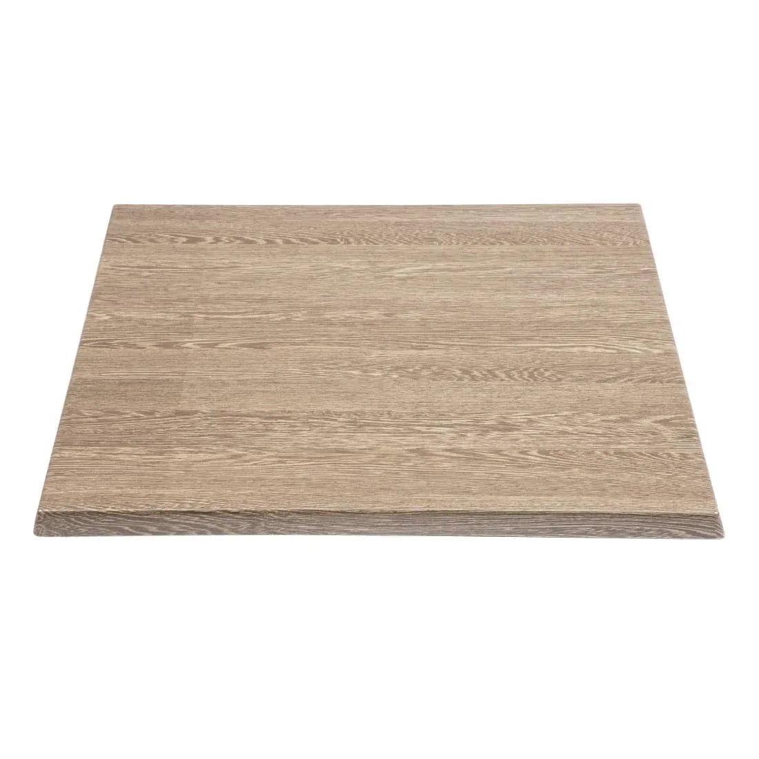 HC295 Bolero Pre-drilled Square Table Top Wenge Grain 700mm - JD Catering Equipment Solutions Ltd