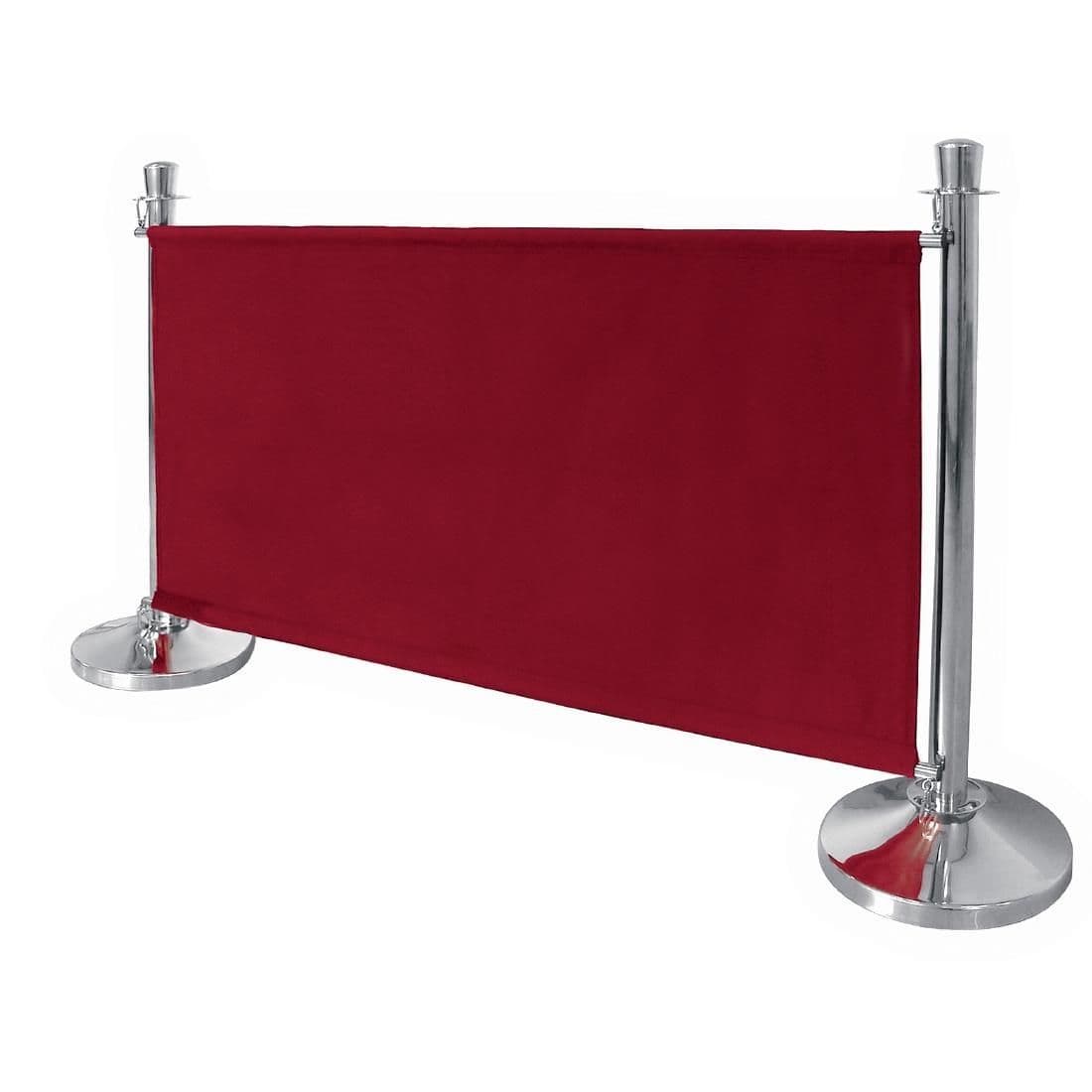 Bolero Red Canvas Barrier JD Catering Equipment Solutions Ltd