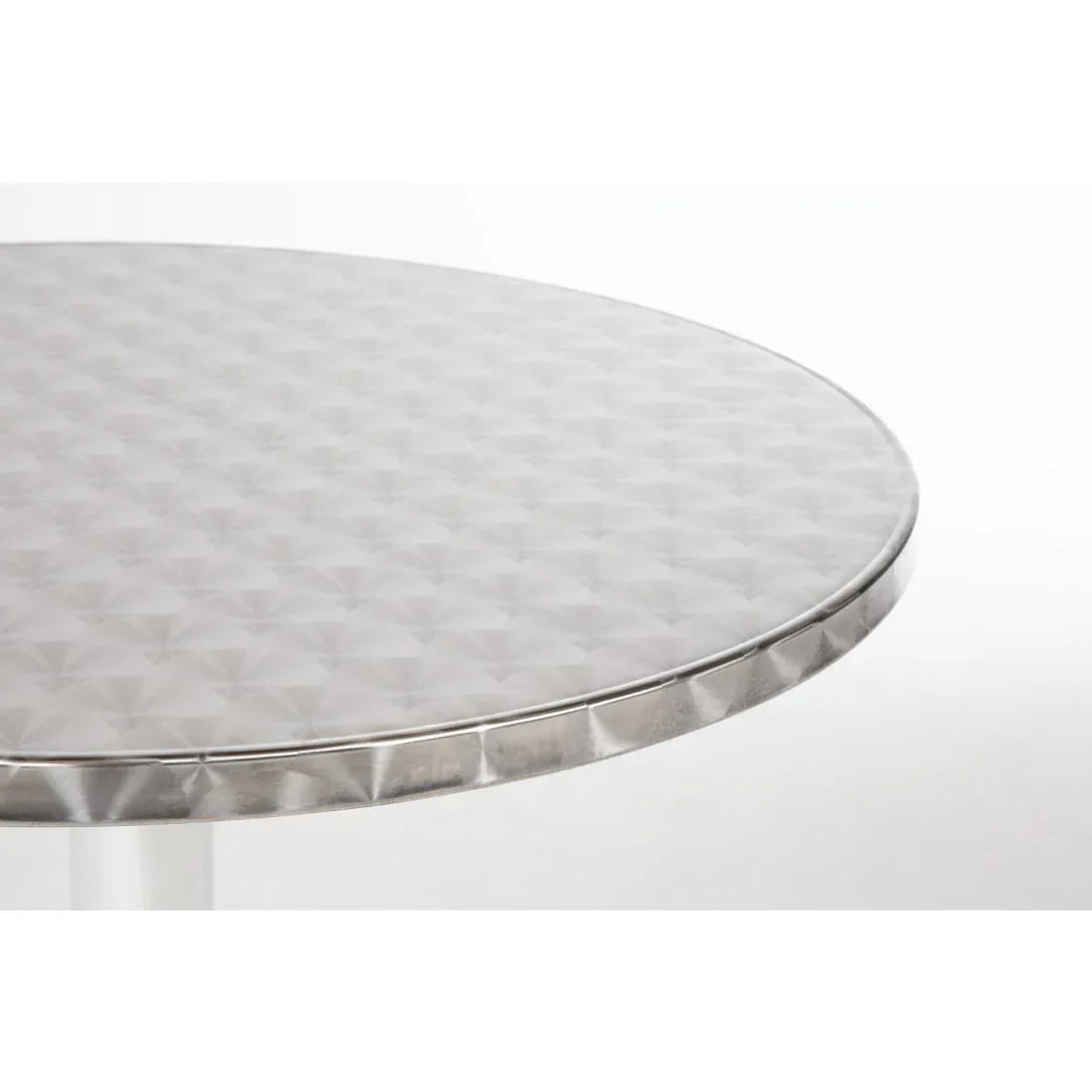 U425 Bolero Round Bistro Table Stainless Steel - JD Catering Equipment Solutions Ltd