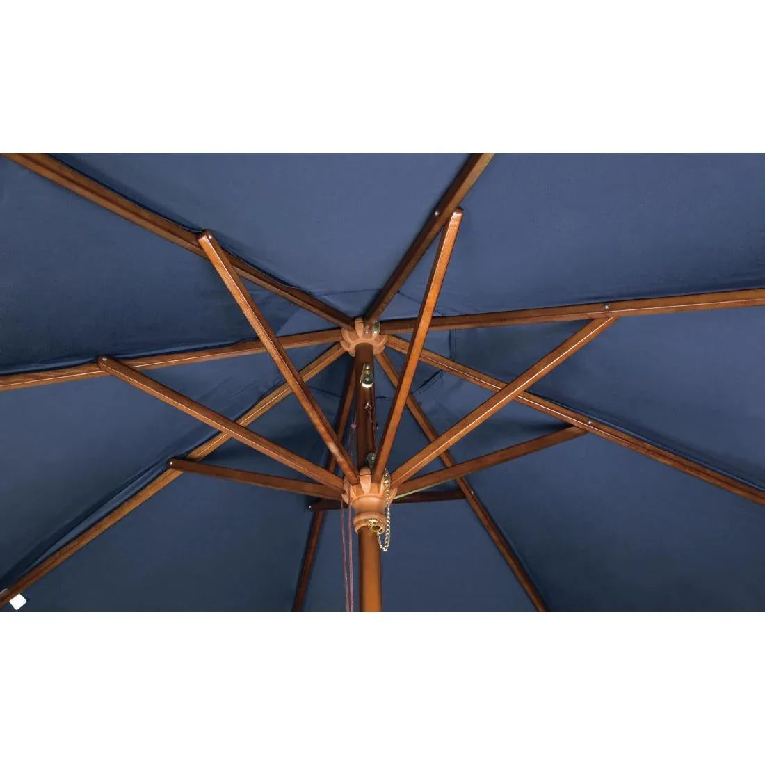 GG496 Bolero Round Parasol Navy Blue - JD Catering Equipment Solutions Ltd