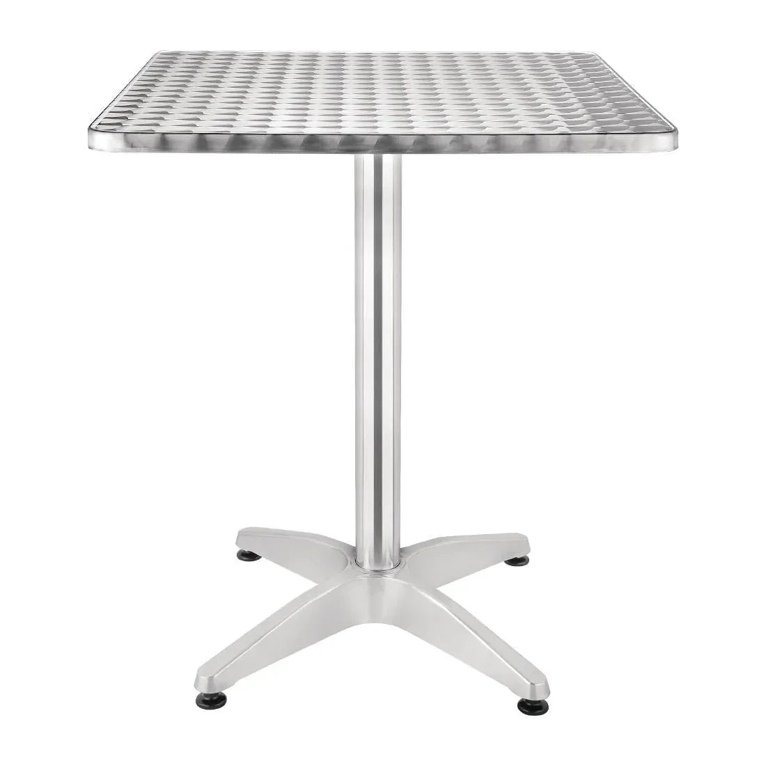 U427 Bolero Square Bistro Table Stainless Steel 600mm - JD Catering Equipment Solutions Ltd