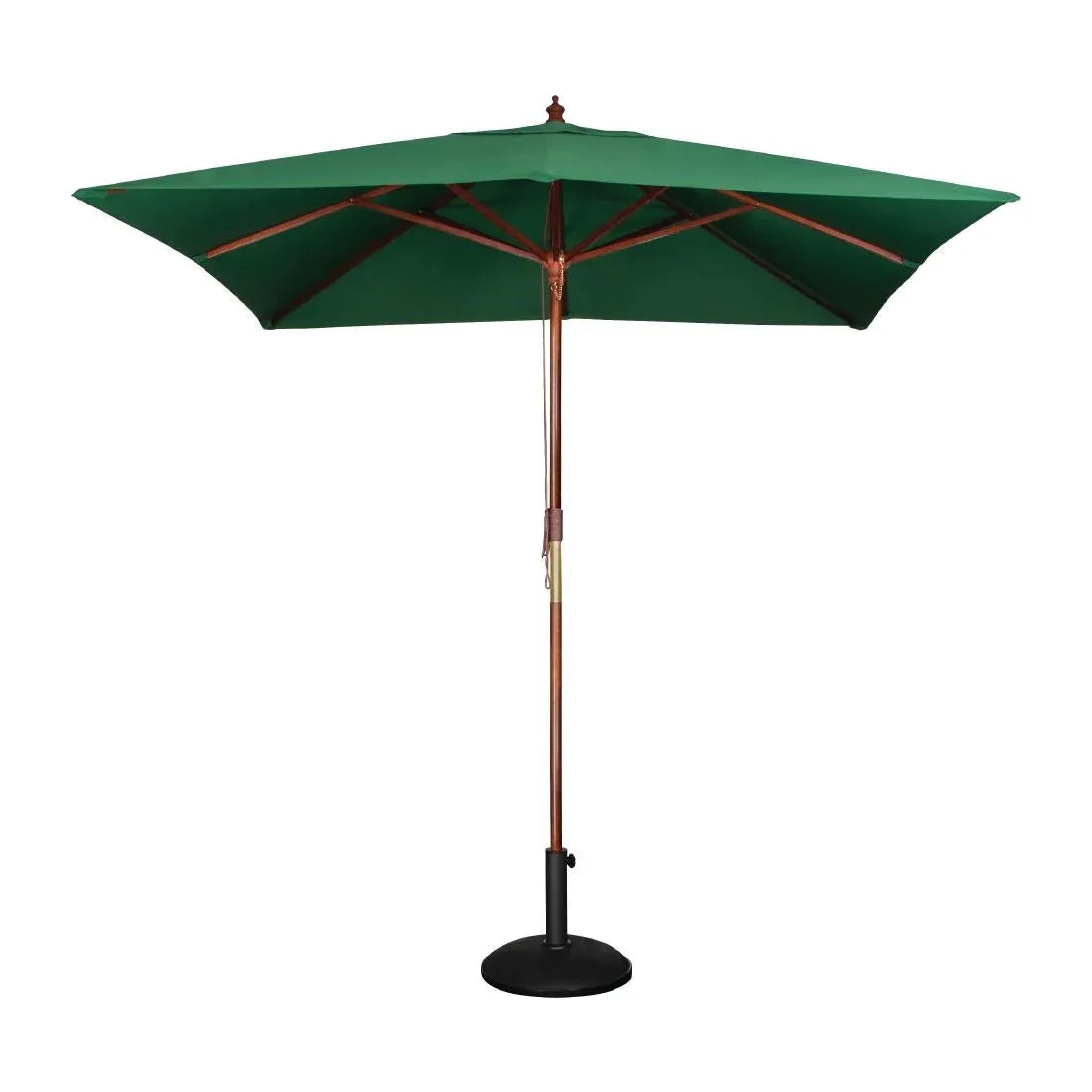 GH989 Bolero Square Double Pulley Parasol 2.5m Diameter - JD Catering Equipment Solutions Ltd