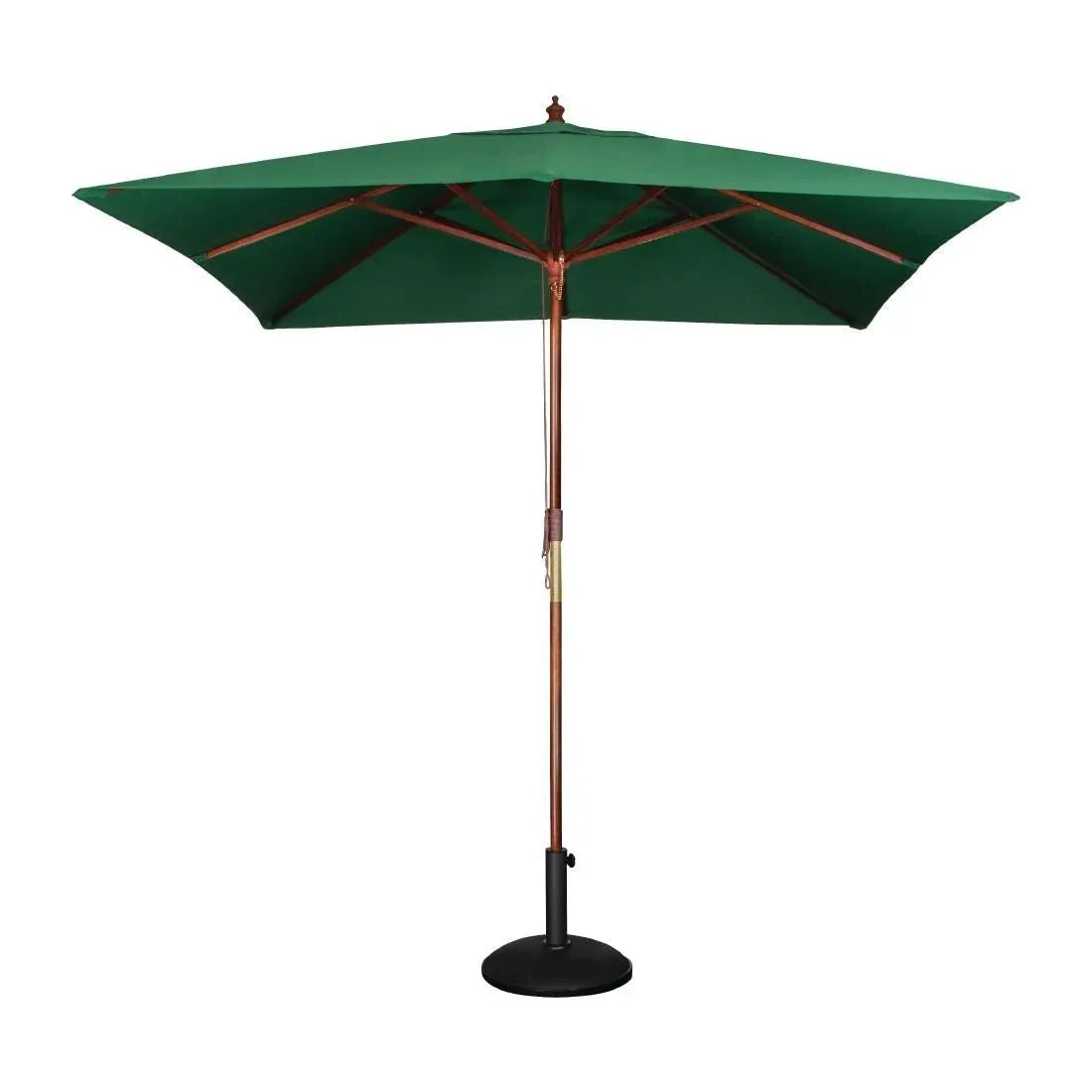 GH989 Bolero Square Double Pulley Parasol 2.5m Diameter - JD Catering Equipment Solutions Ltd