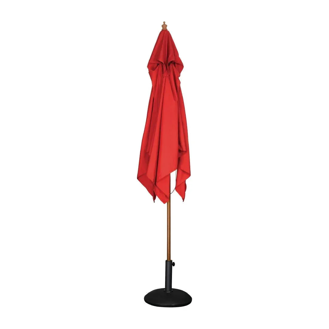 GL306 Bolero Square Parasol 2.5m Diameter Red - JD Catering Equipment Solutions Ltd