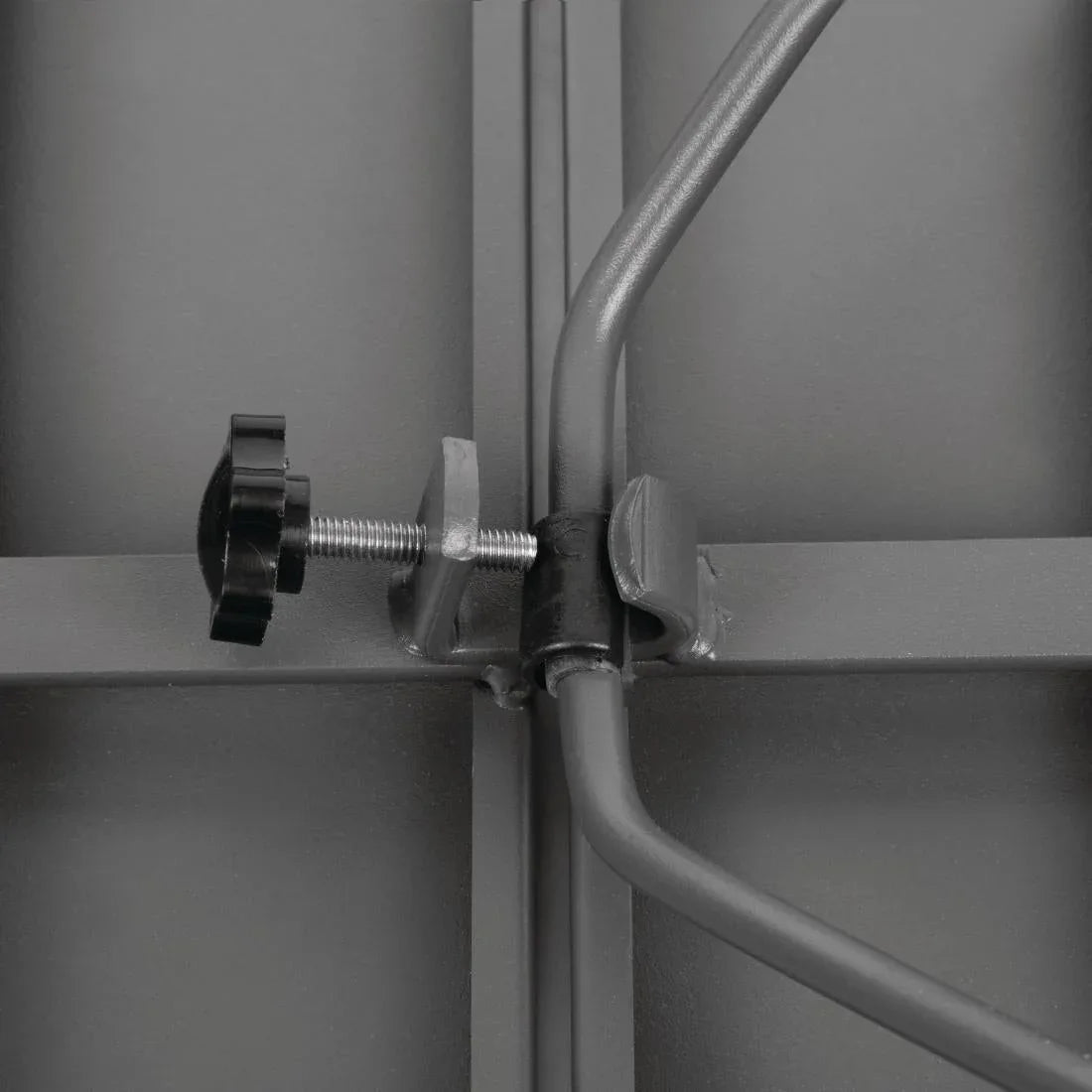 CS730 Bolero Square Slatted Steel Table 700mm - JD Catering Equipment Solutions Ltd