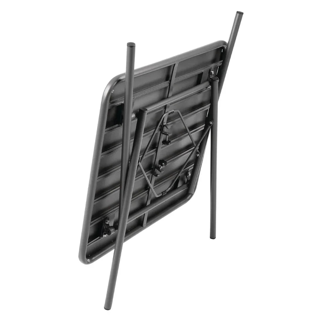 CS730 Bolero Square Slatted Steel Table 700mm - JD Catering Equipment Solutions Ltd