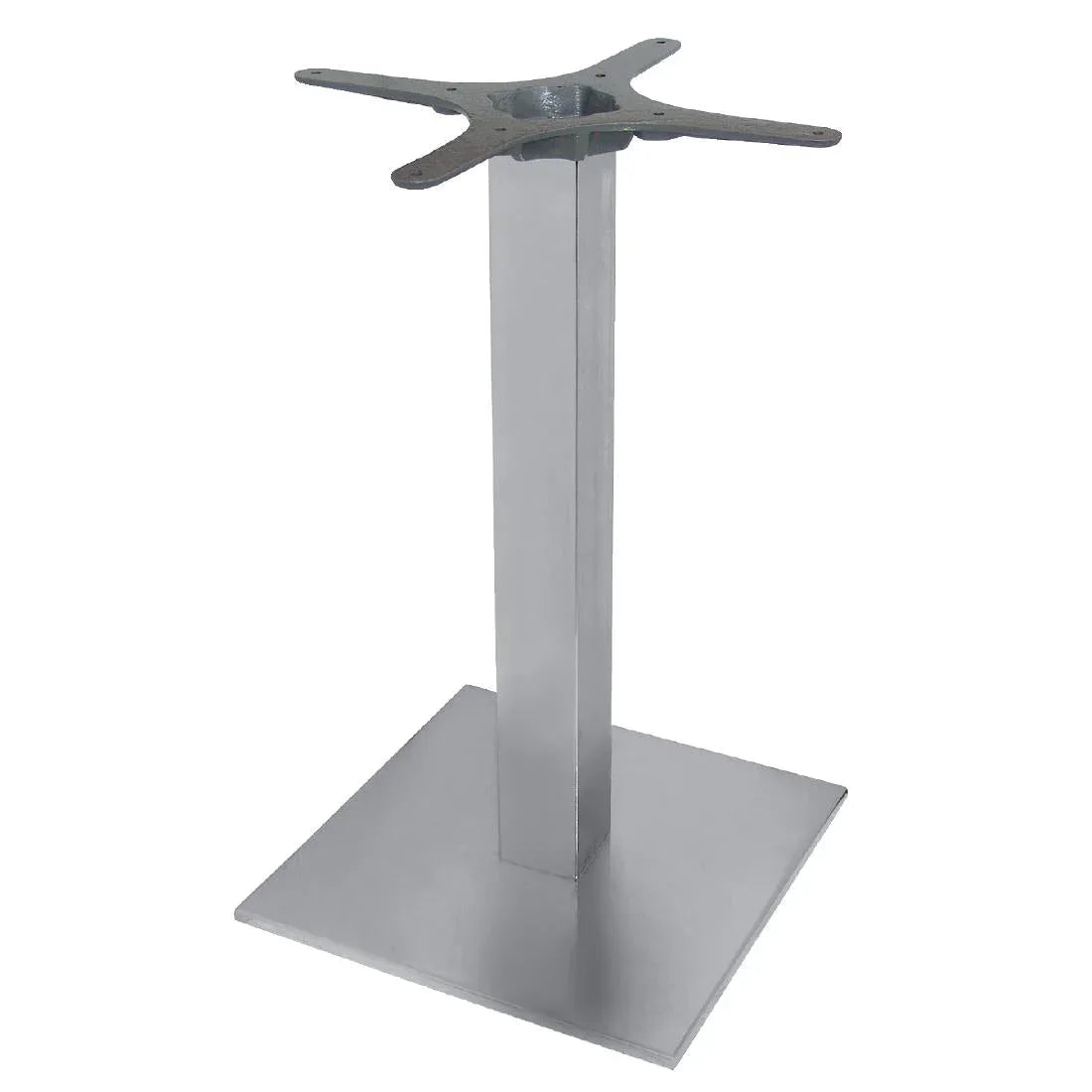 CF157 Bolero Stainless Steel Square Table Base - JD Catering Equipment Solutions Ltd