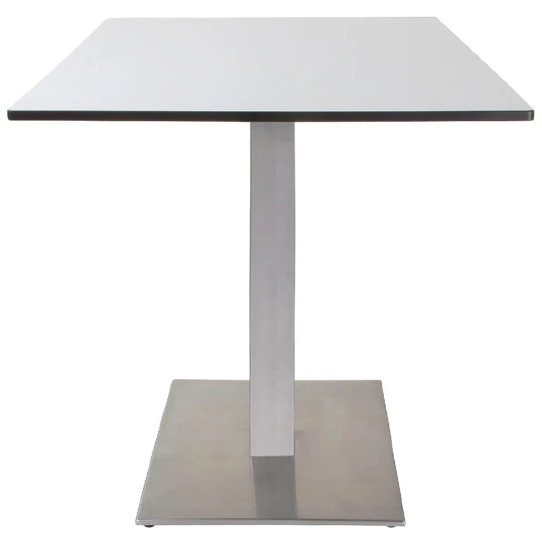 CF157 Bolero Stainless Steel Square Table Base - JD Catering Equipment Solutions Ltd