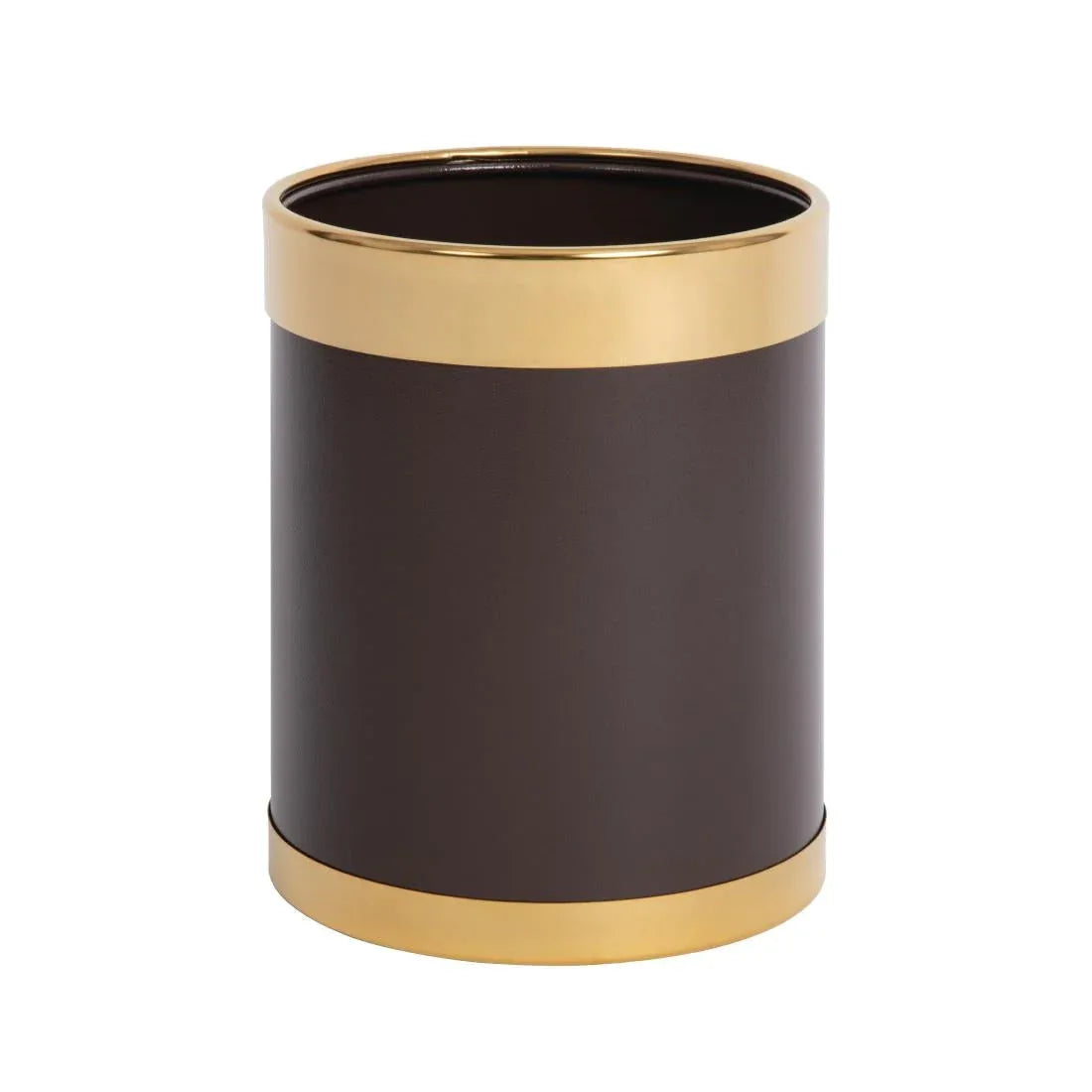 Y804 Bolero Waste Paper Bin with Gold Rim - JD Catering Equipment Solutions Ltd