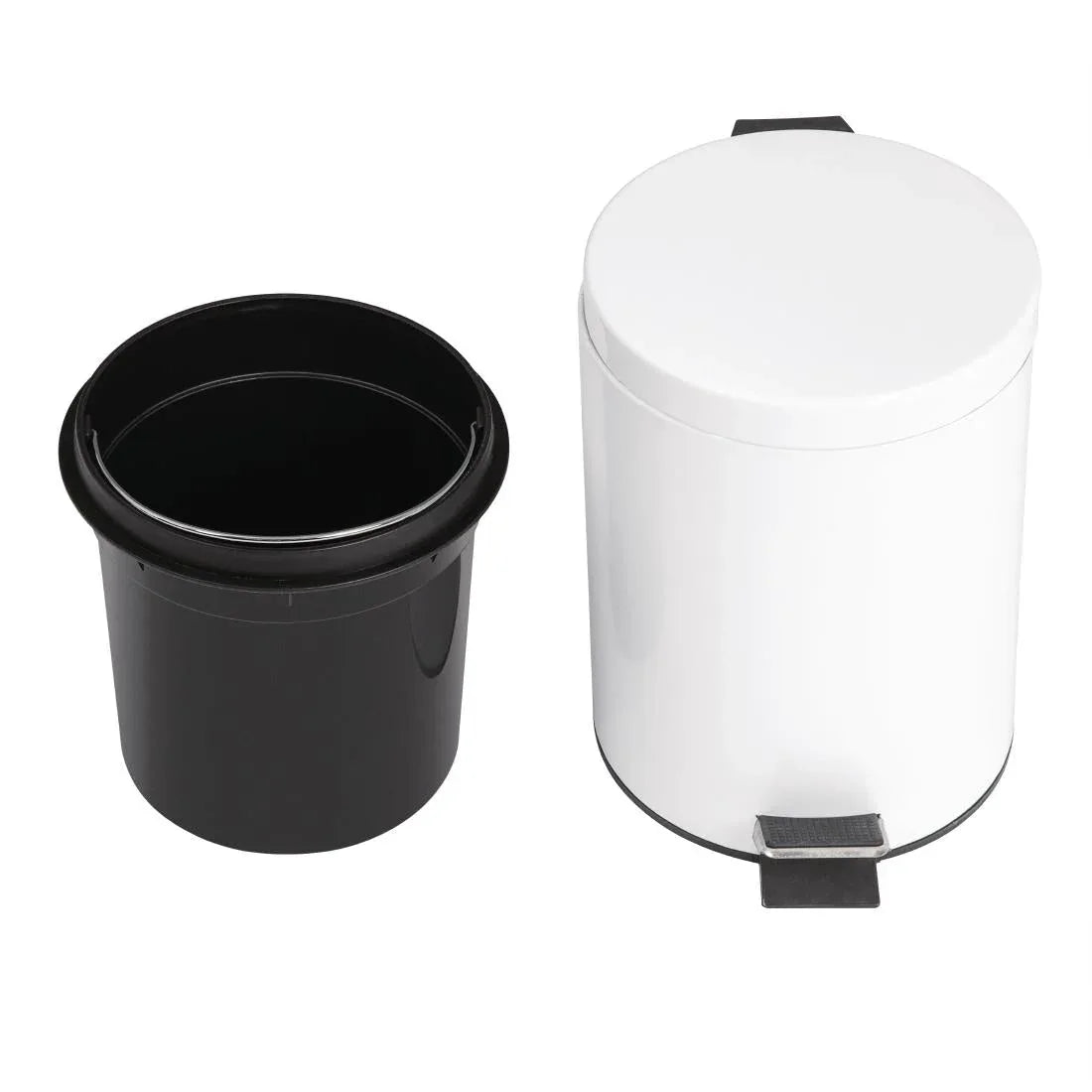DP038 Bolero White Pedal Bin - JD Catering Equipment Solutions Ltd