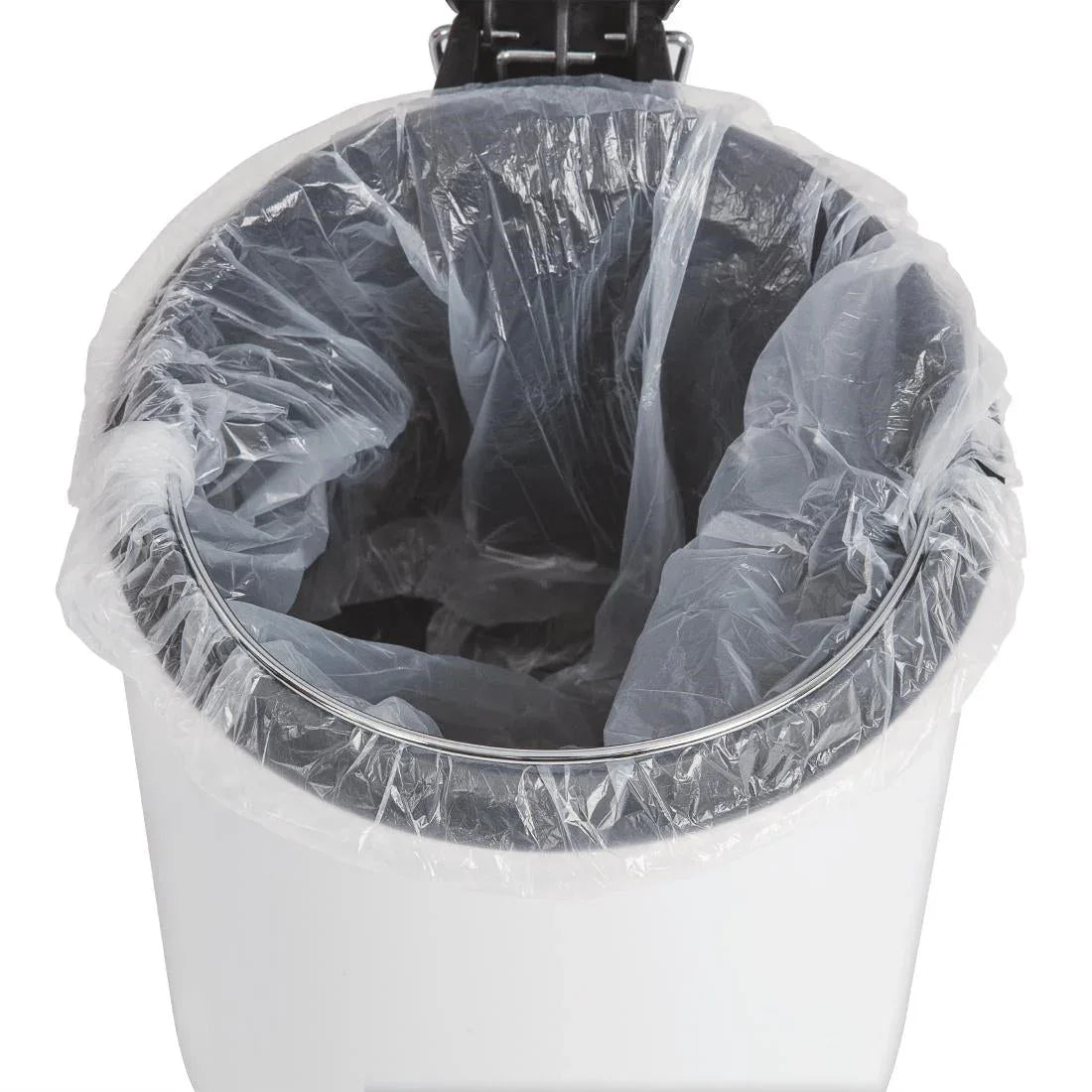 DP038 Bolero White Pedal Bin - JD Catering Equipment Solutions Ltd