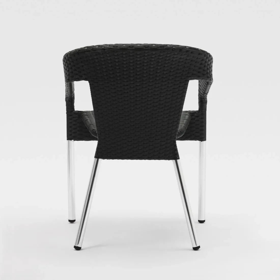 Bolero Wicker Wraparound Bistro Chair (Pack 4) JD Catering Equipment Solutions Ltd