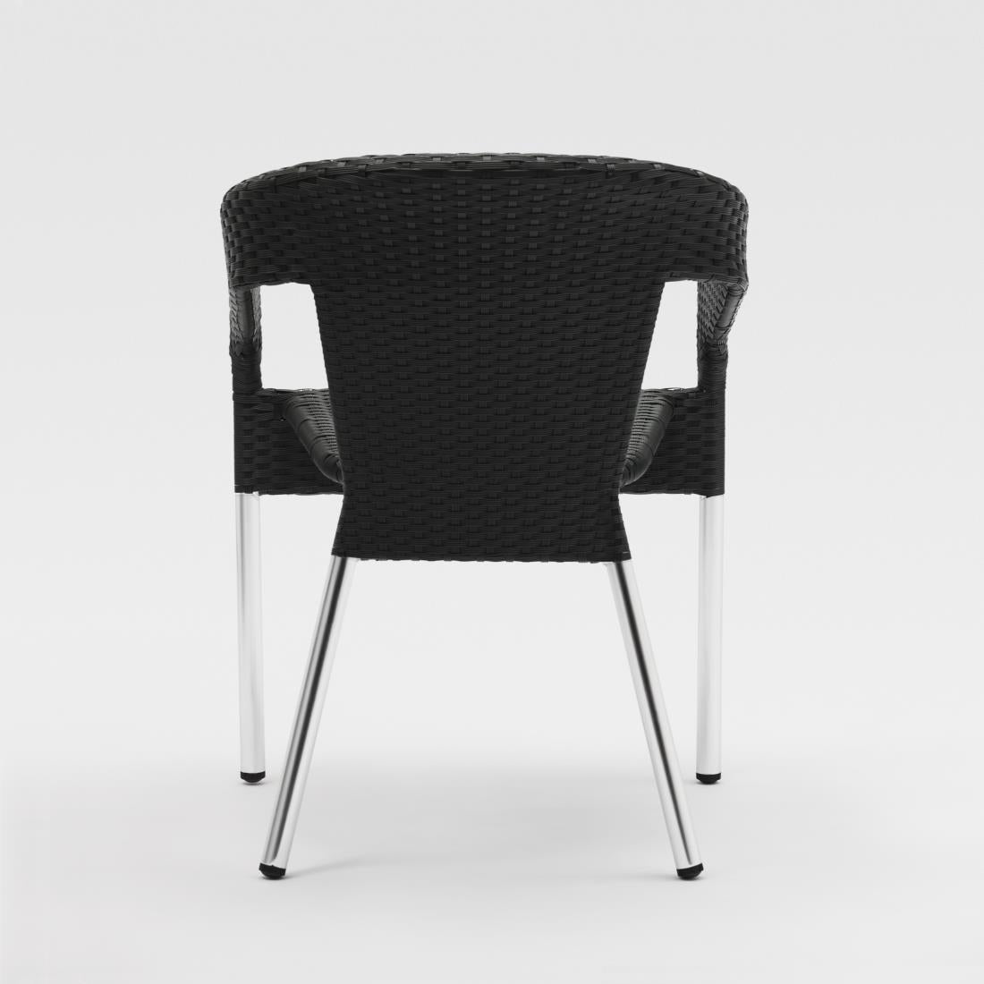 Bolero Wicker Wraparound Bistro Chair (Pack 4) JD Catering Equipment Solutions Ltd