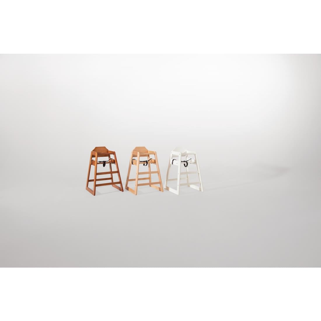 Bolero Wooden Highchair (Antique White) JD Catering Equipment Solutions Ltd