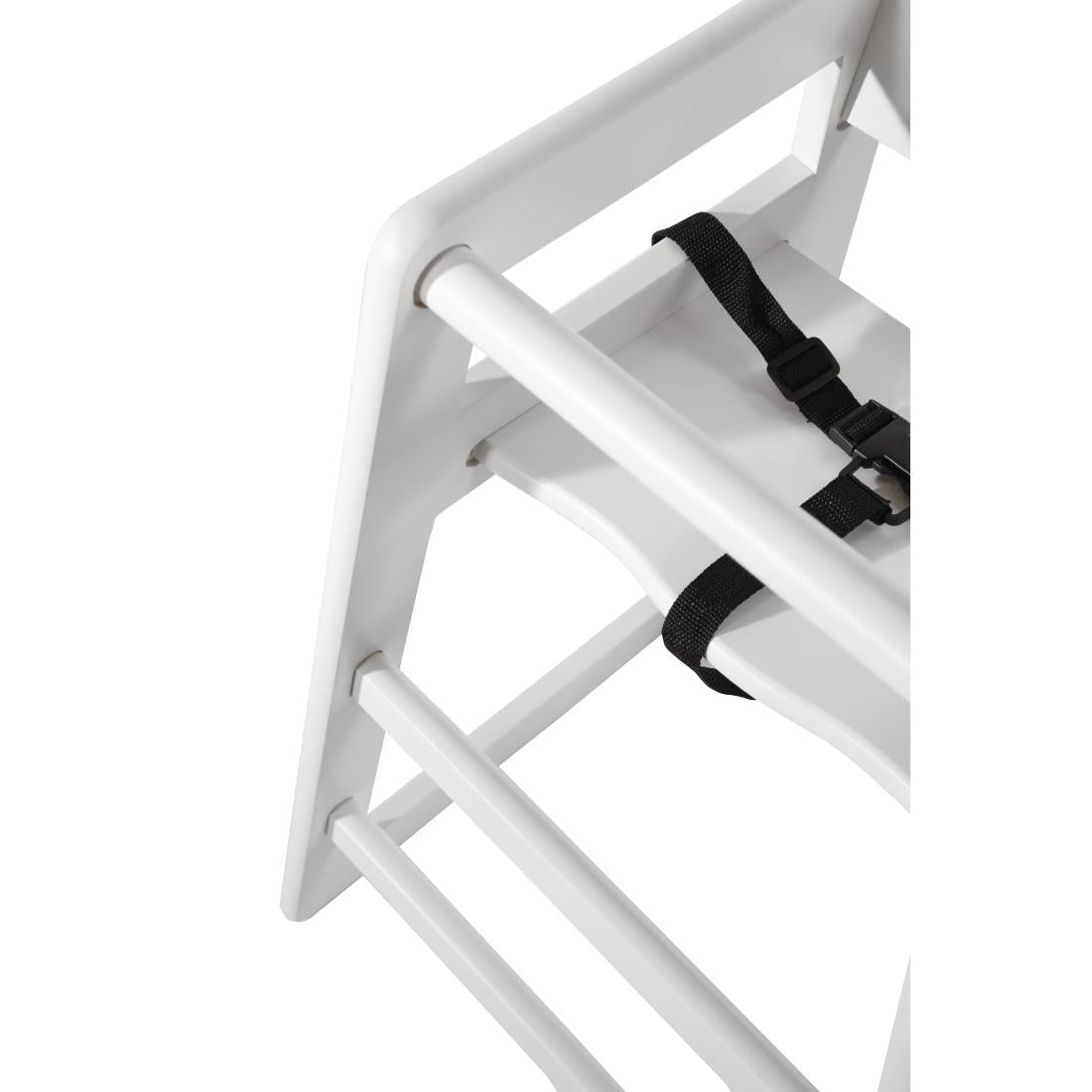 Bolero Wooden Highchair (Antique White) JD Catering Equipment Solutions Ltd