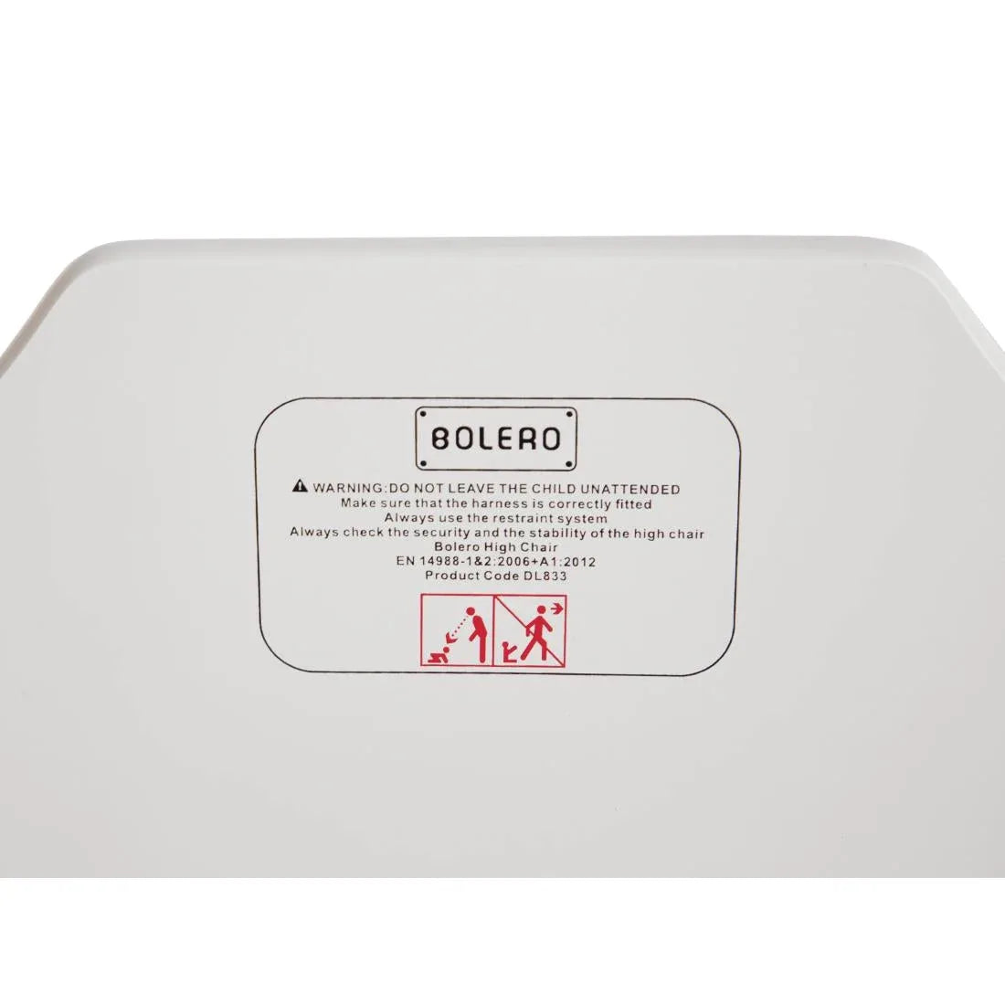 DL833 Bolero Wooden Highchair (Antique White) - JD Catering Equipment Solutions Ltd