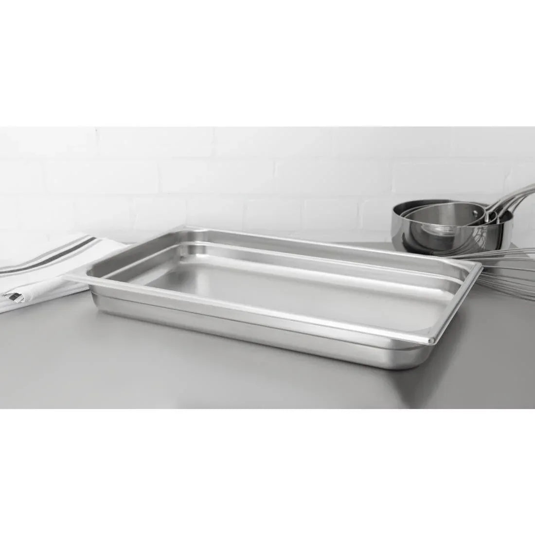 K060 Bourgeat Stainless Steel 1/2 Gastronorm Pan 65mm - JD Catering Equipment Solutions Ltd
