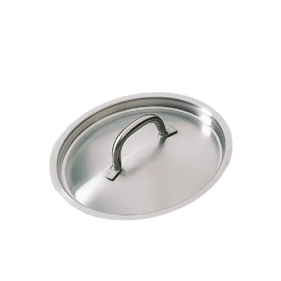 Bourgeat Stainless Steel Saucepan Lid 140mm JD Catering Equipment Solutions Ltd