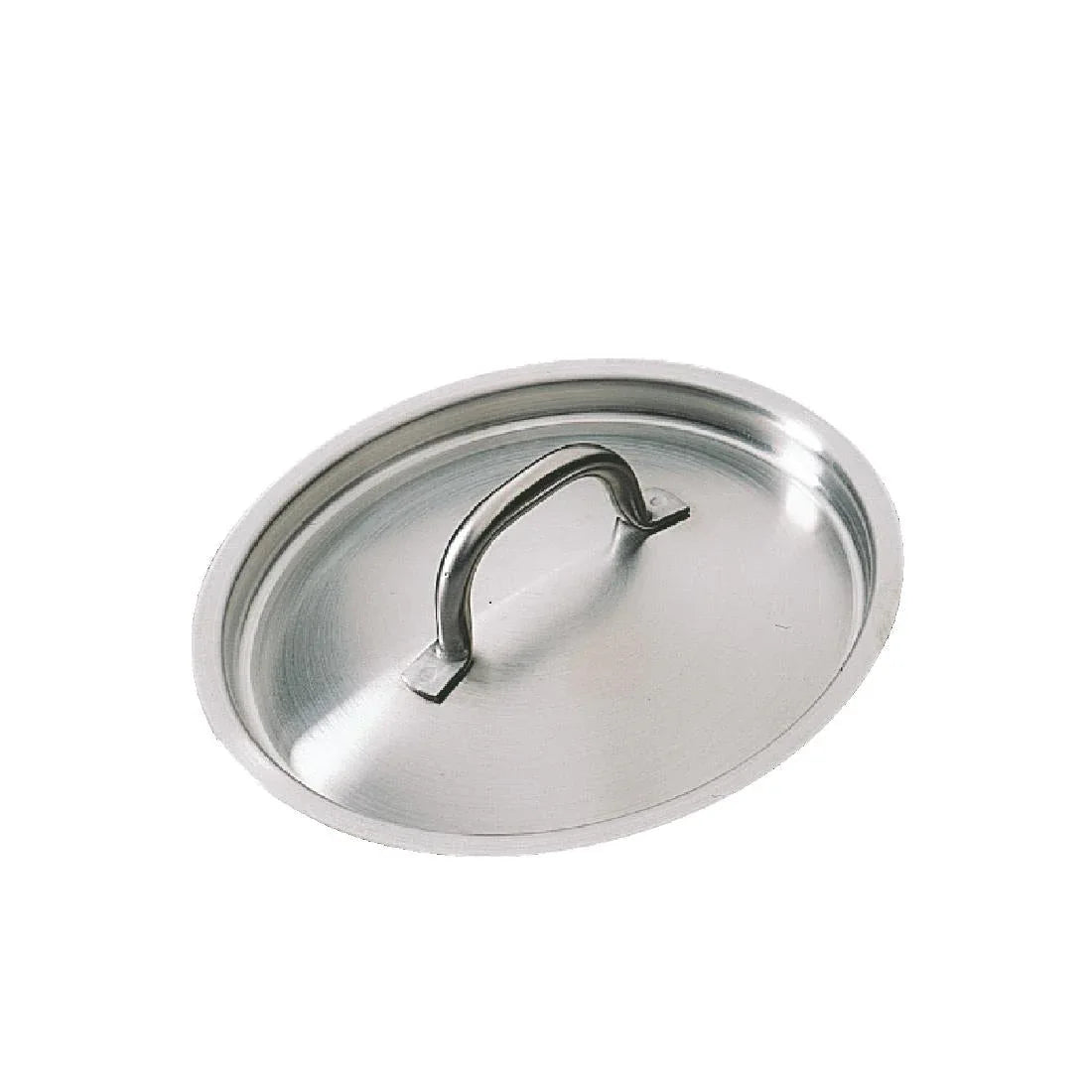 K832 Bourgeat Stainless Steel Saucepan Lid 180mm - JD Catering Equipment Solutions Ltd
