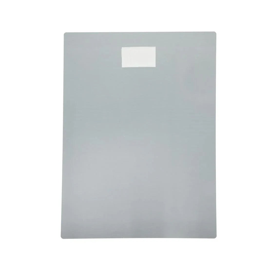 GM816 Brushed Steel Food allergy sign A4 - JD Catering Equipment Solutions Ltd
