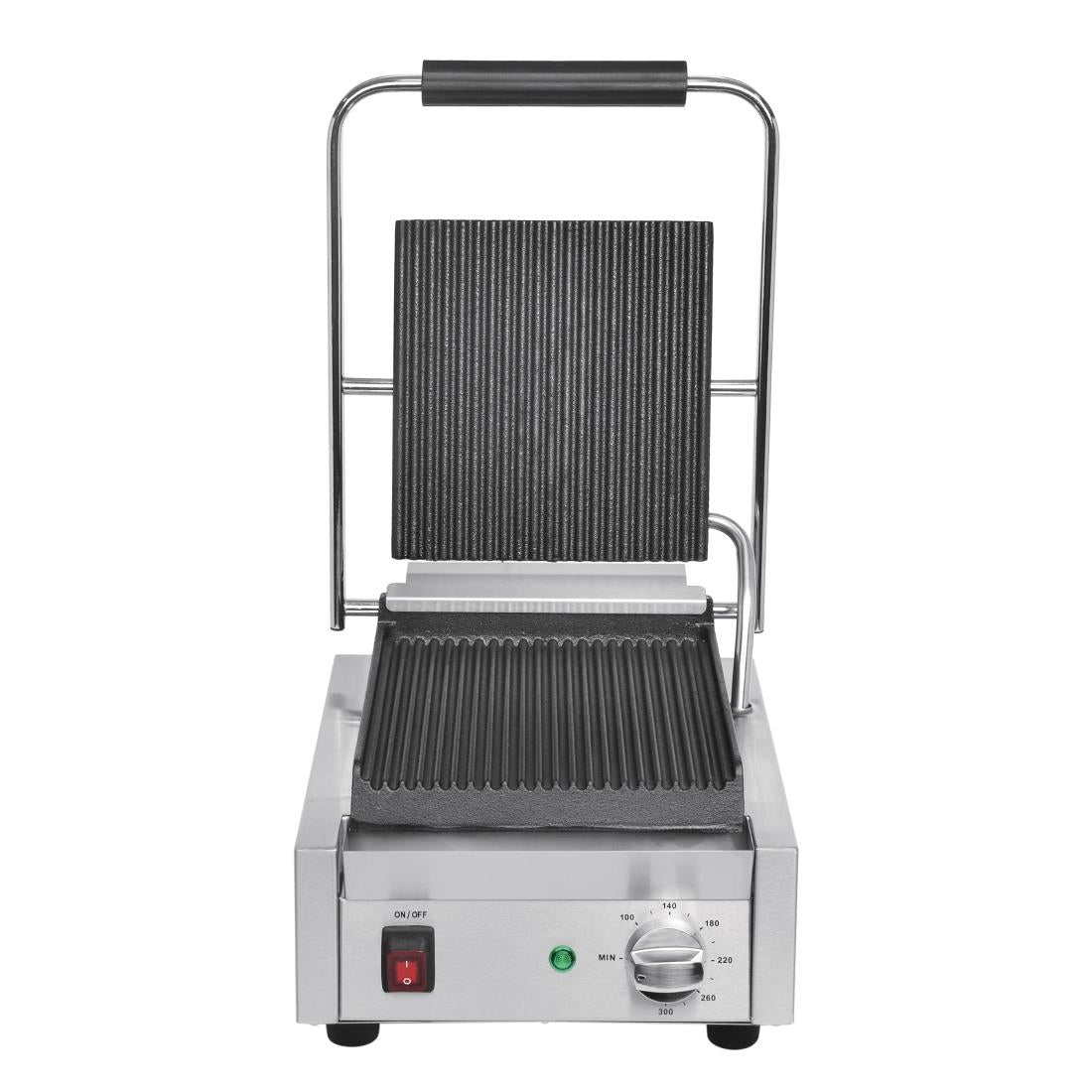 Buffalo Bistro Ribbed Contact Grill JD Catering Equipment Solutions Ltd