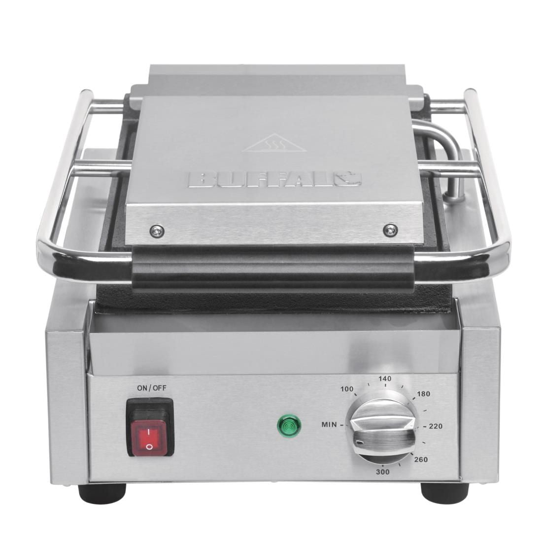 Buffalo Bistro Ribbed Contact Grill JD Catering Equipment Solutions Ltd