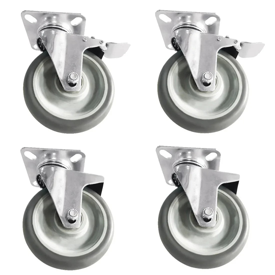 AJ073 Buffalo Castors (set of 4) - JD Catering Equipment Solutions Ltd