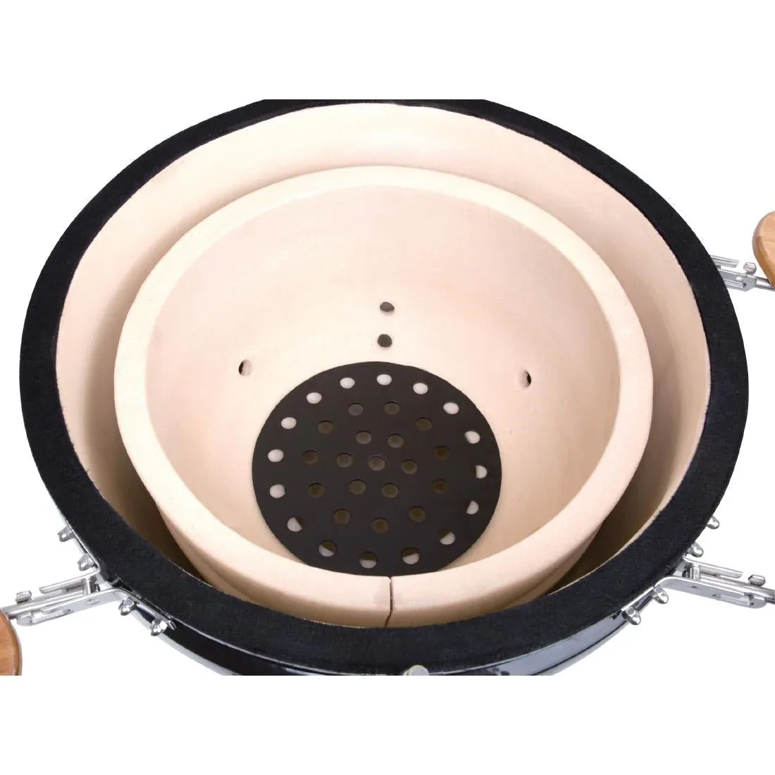 DR826 Buffalo Ceramic Kamado BBQ Grill XL 22in DR826 - JD Catering Equipment Solutions Ltd