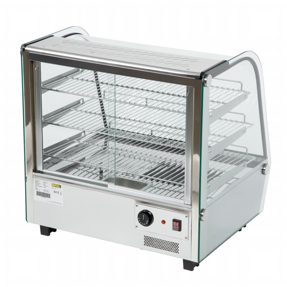Buffalo Countertop Heated Food Display 687mm JD Catering Equipment Solutions Ltd
