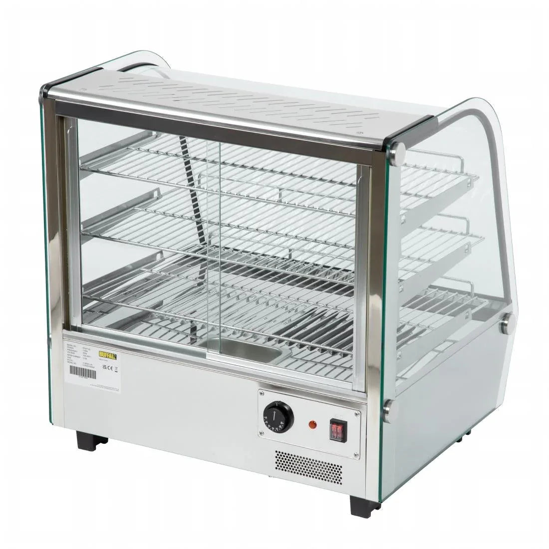CD231 Buffalo Countertop Heated Food Display 687mm - JD Catering Equipment Solutions Ltd