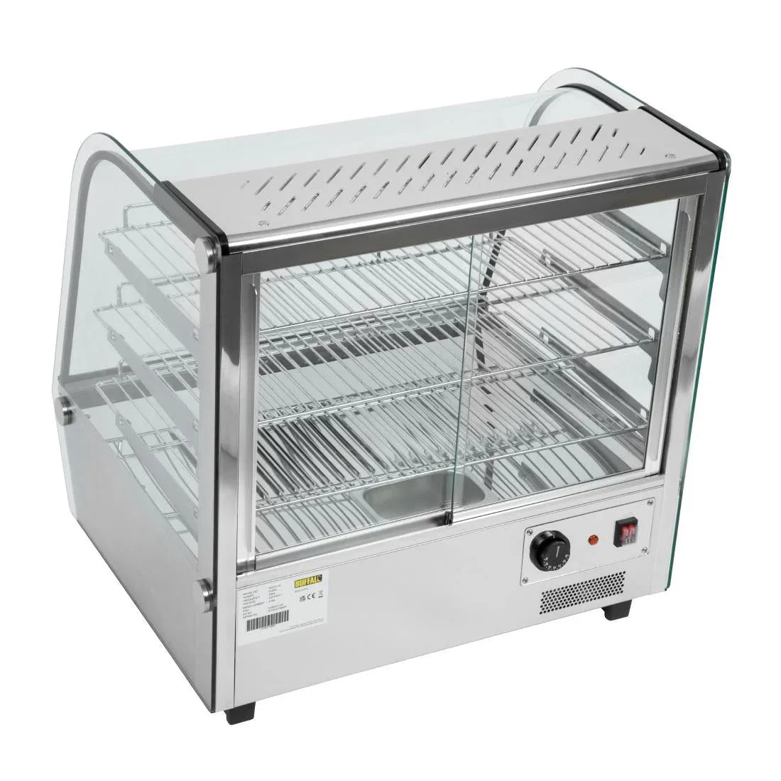 CD231 Buffalo Countertop Heated Food Display 687mm - JD Catering Equipment Solutions Ltd