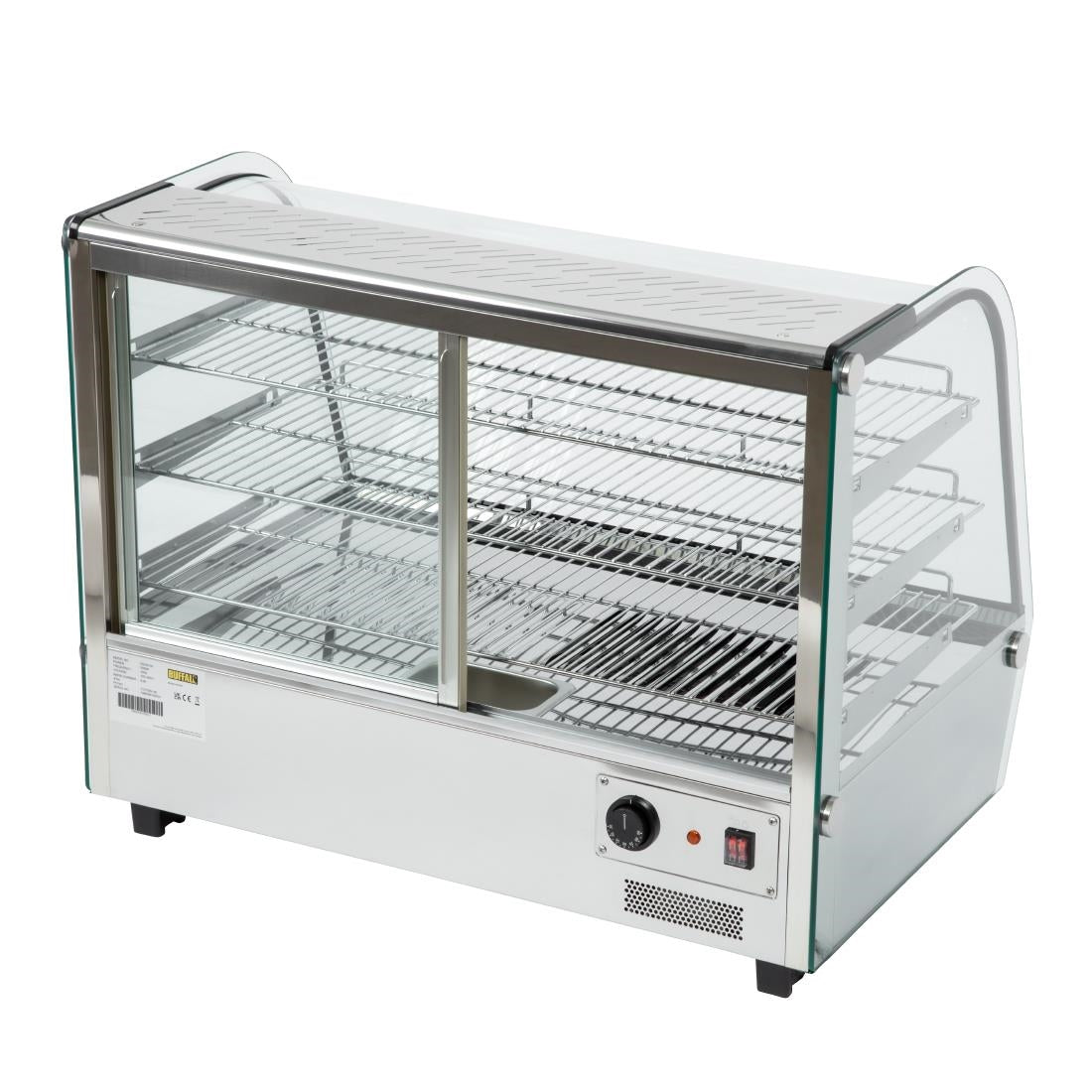 Buffalo Countertop Heated Food Display 868mm JD Catering Equipment Solutions Ltd