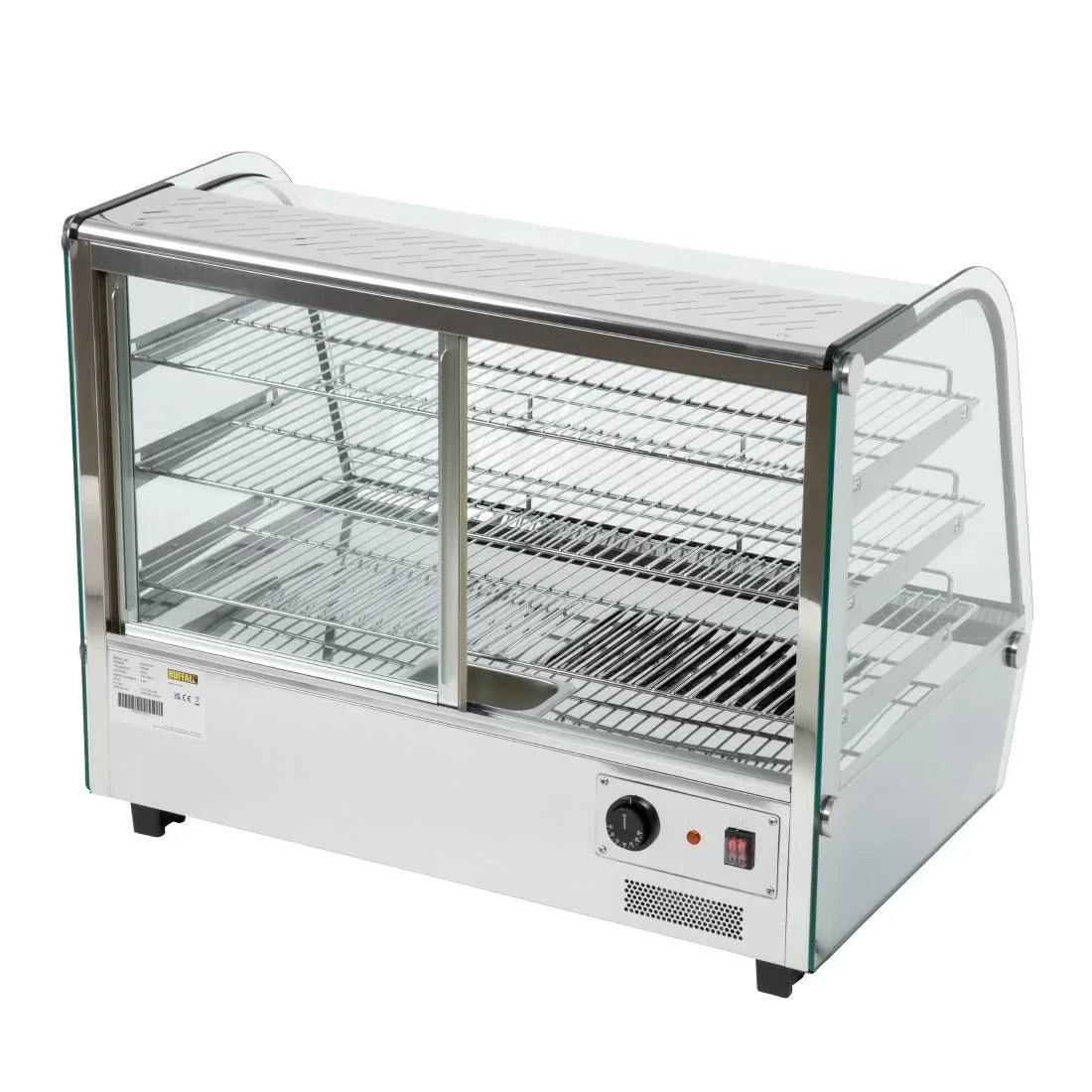 CD232 Buffalo Countertop Heated Food Display 868mm - JD Catering Equipment Solutions Ltd